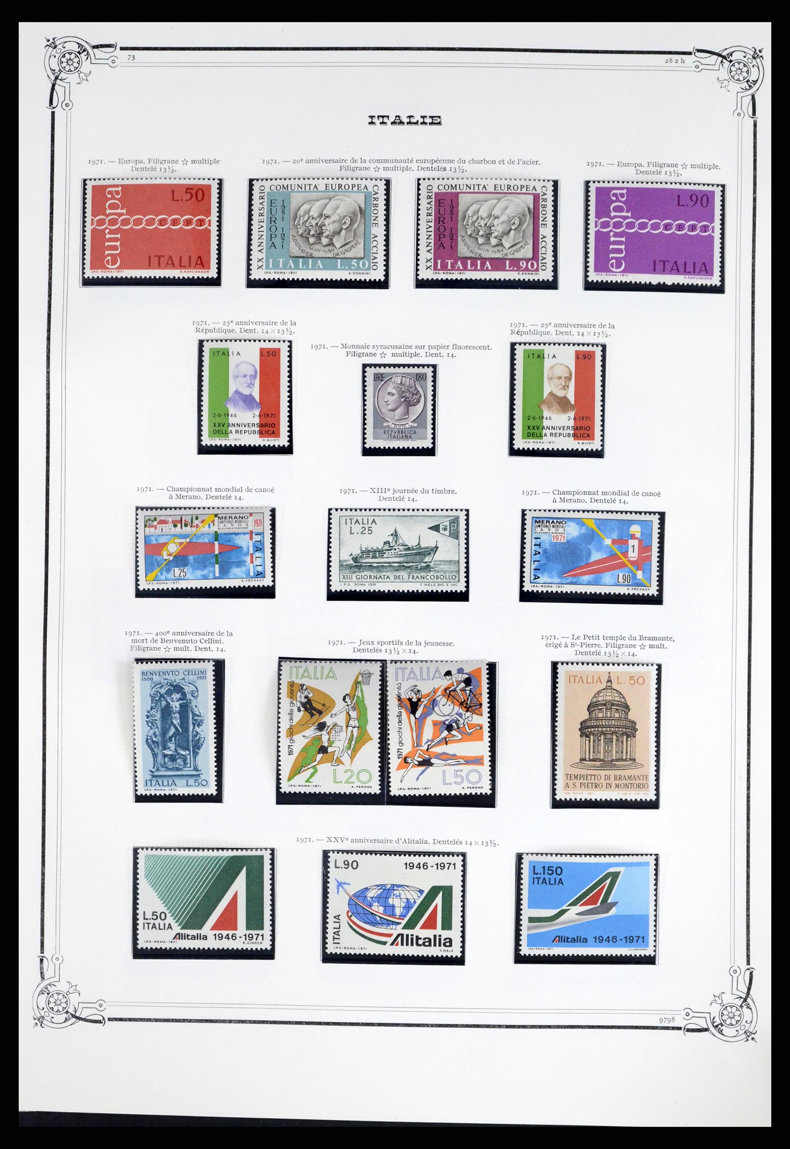37320 054 - Stamp collection 37320 Italy 1862-1996.