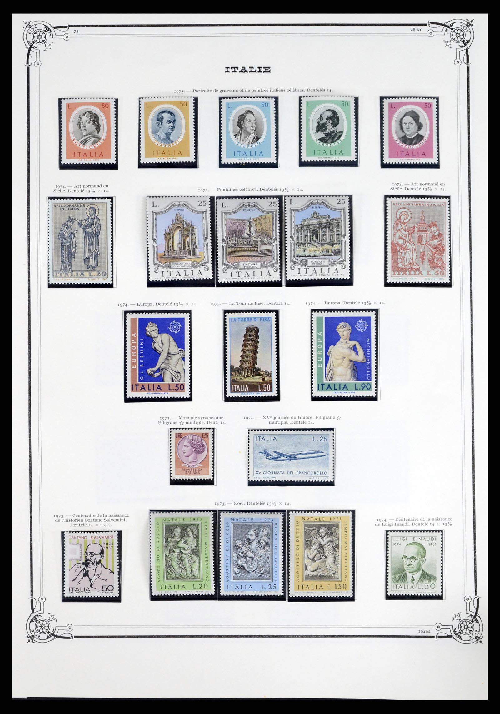 37320 060 - Stamp collection 37320 Italy 1862-1996.