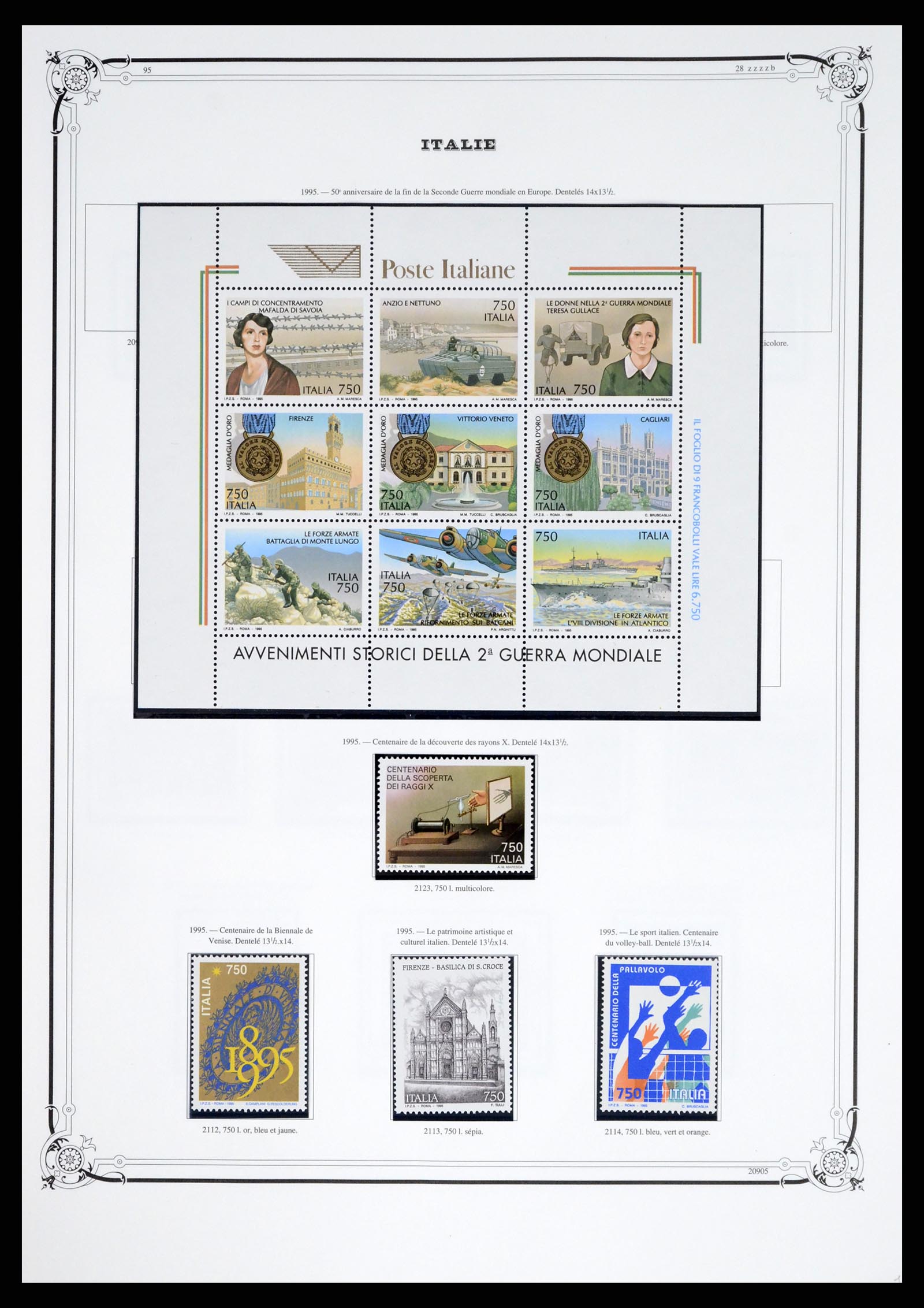 37320 123 - Stamp collection 37320 Italy 1862-1996.