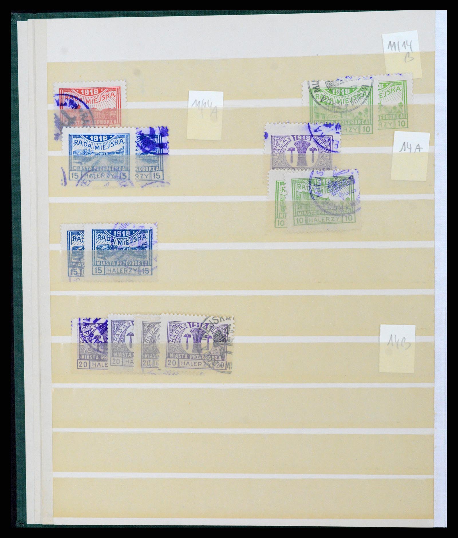 37322 002 - Postzegelverzameling 37322 Polen lokaalzegels vanaf 1918.