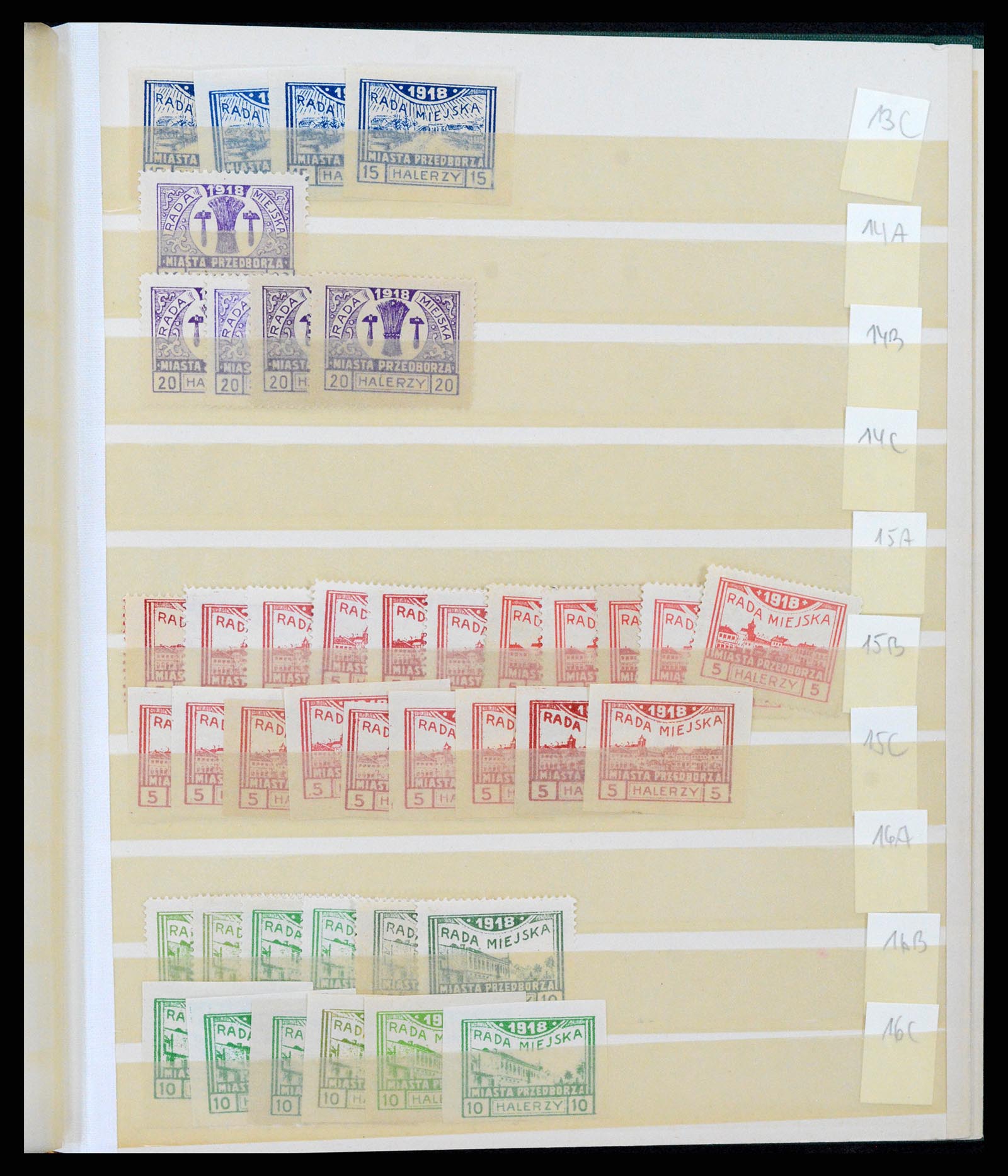 37322 007 - Postzegelverzameling 37322 Polen lokaalzegels vanaf 1918.