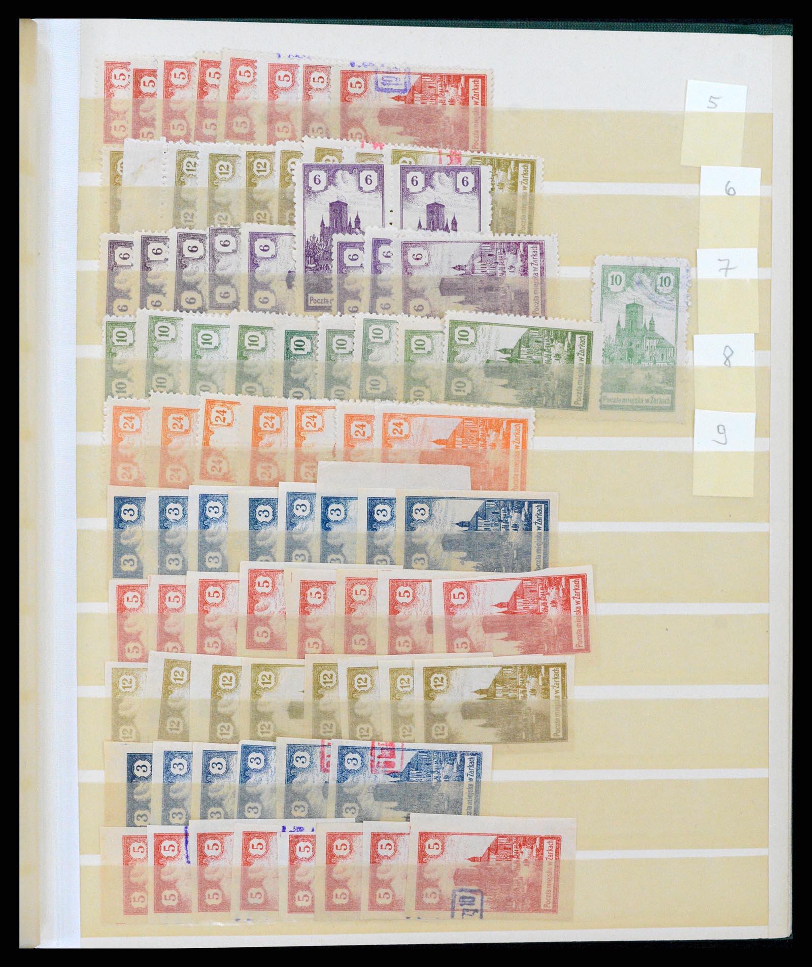 37322 009 - Postzegelverzameling 37322 Polen lokaalzegels vanaf 1918.
