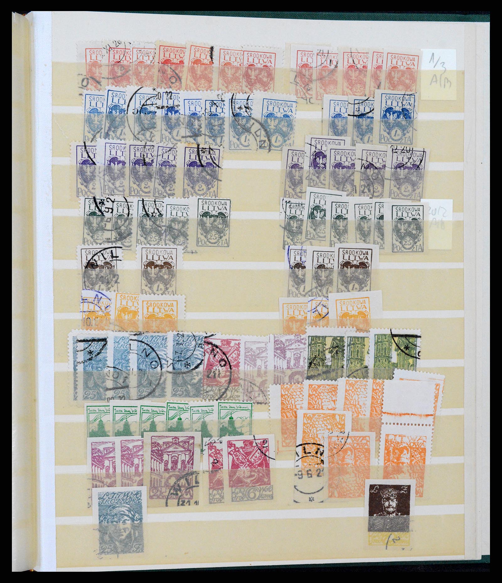 37322 019 - Postzegelverzameling 37322 Polen lokaalzegels vanaf 1918.