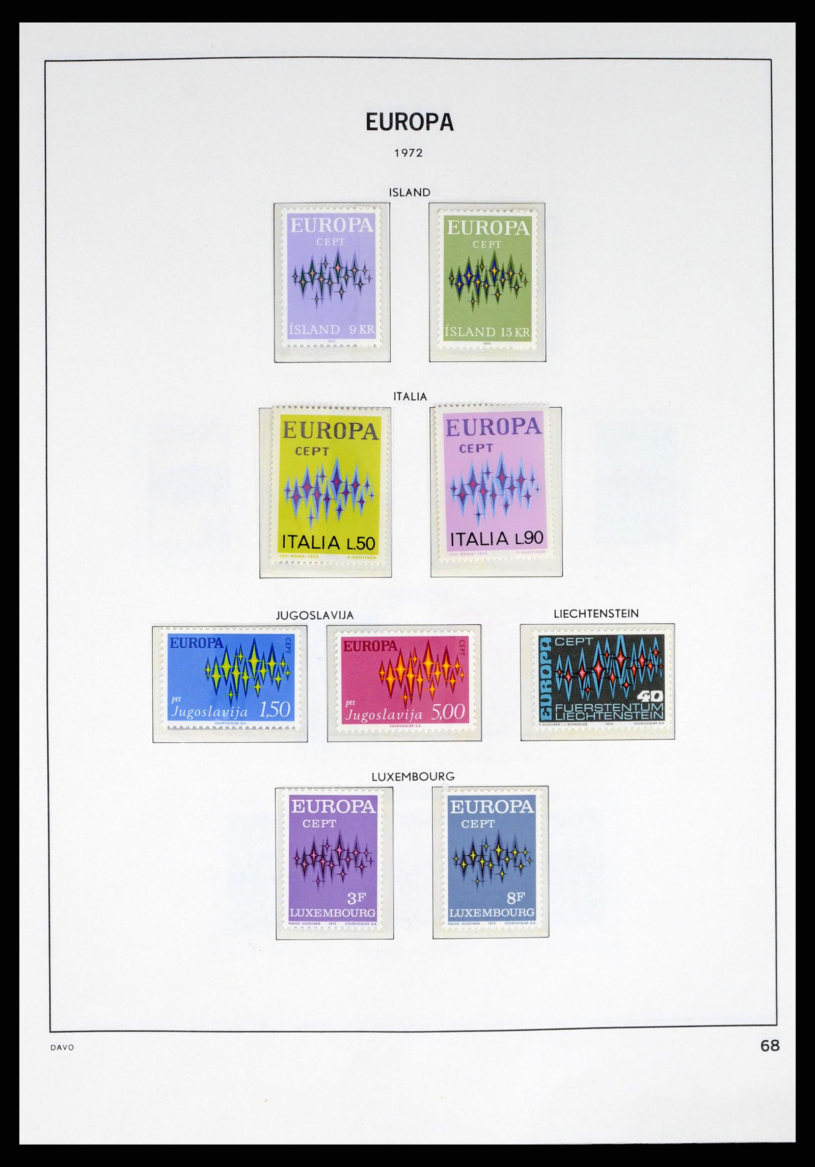 37325 067 - Postzegelverzameling 37325 Europa CEPT 1956-20011.