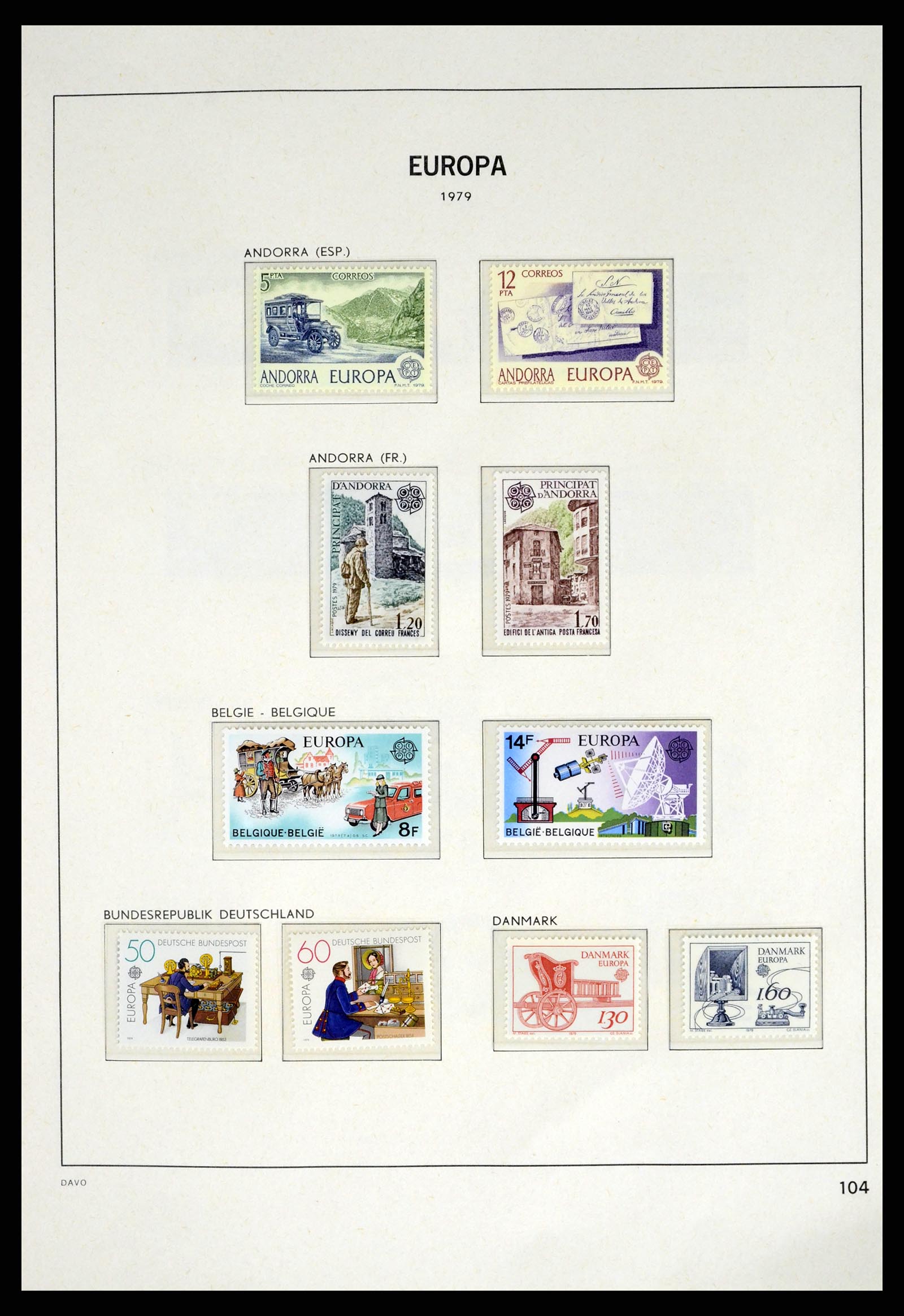 37325 103 - Postzegelverzameling 37325 Europa CEPT 1956-20011.