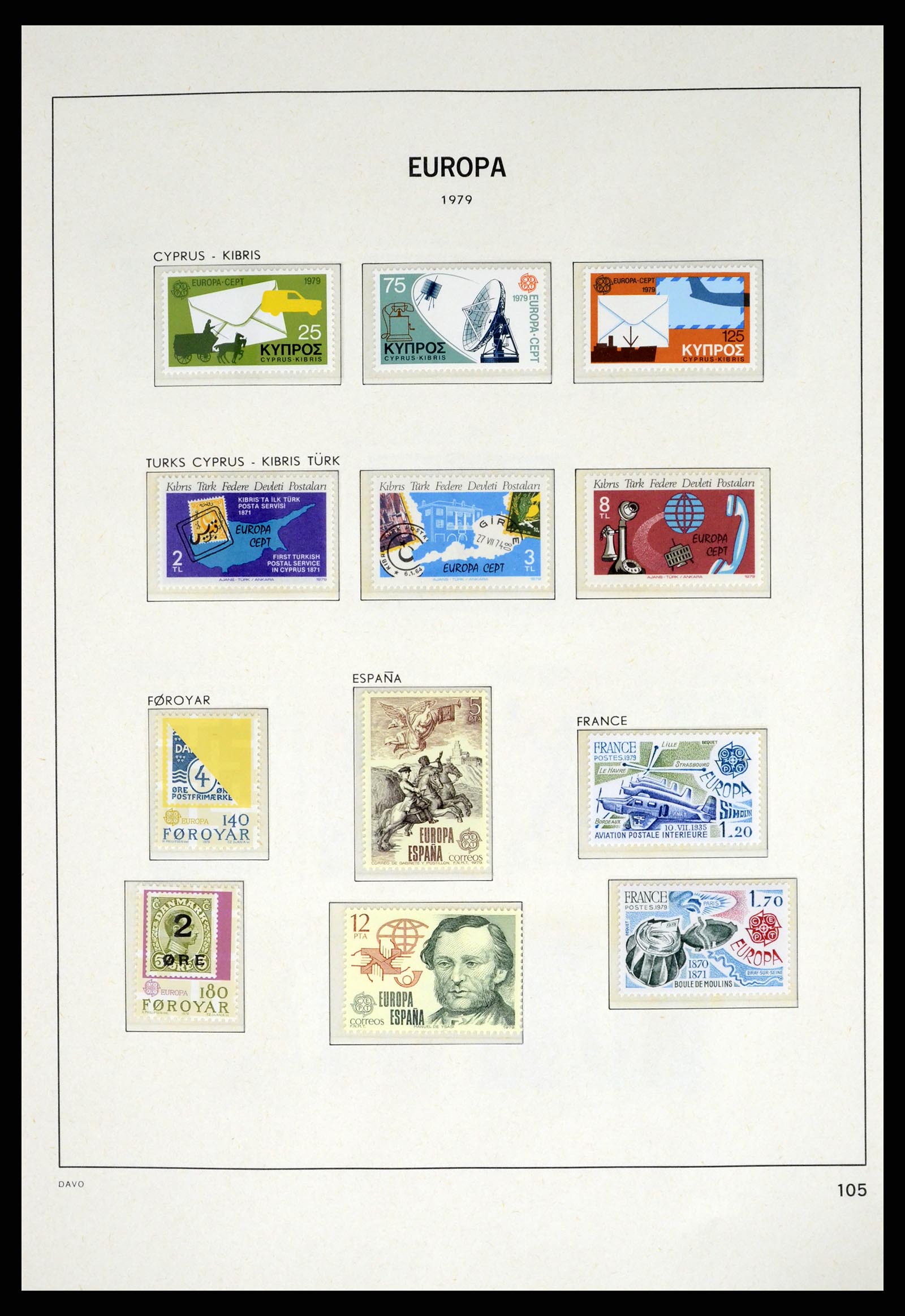37325 104 - Postzegelverzameling 37325 Europa CEPT 1956-20011.