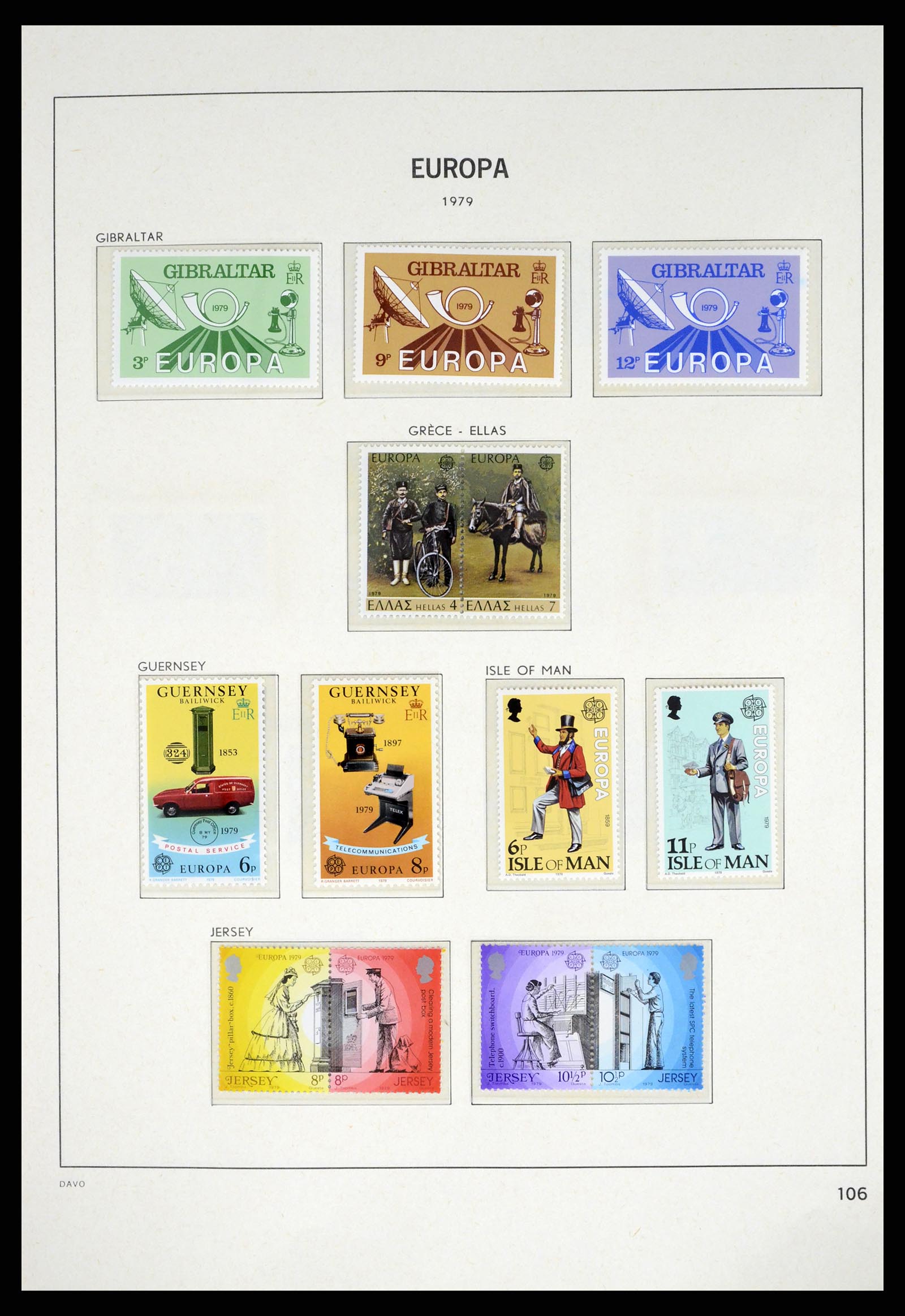 37325 105 - Postzegelverzameling 37325 Europa CEPT 1956-20011.