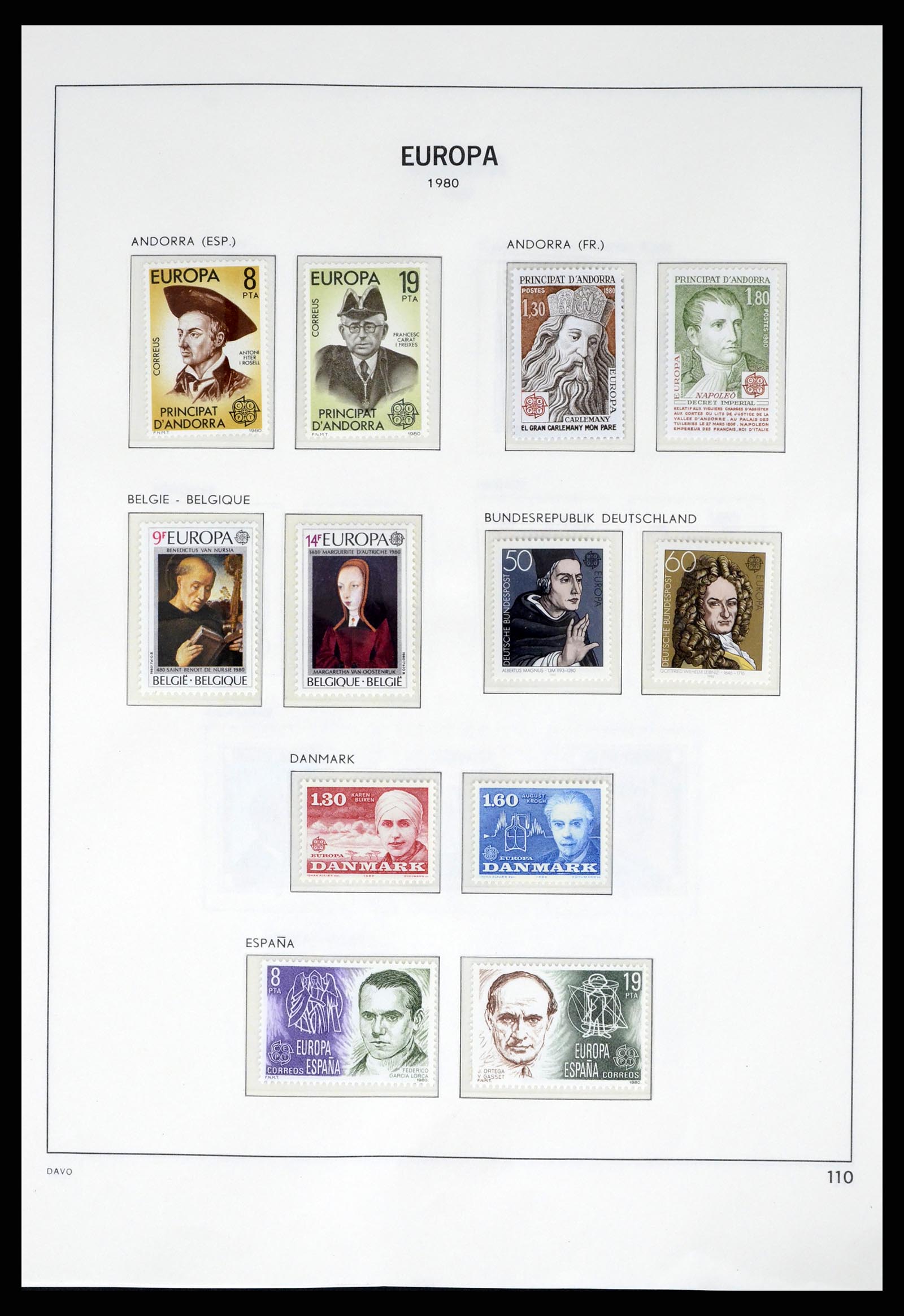 37325 109 - Postzegelverzameling 37325 Europa CEPT 1956-20011.