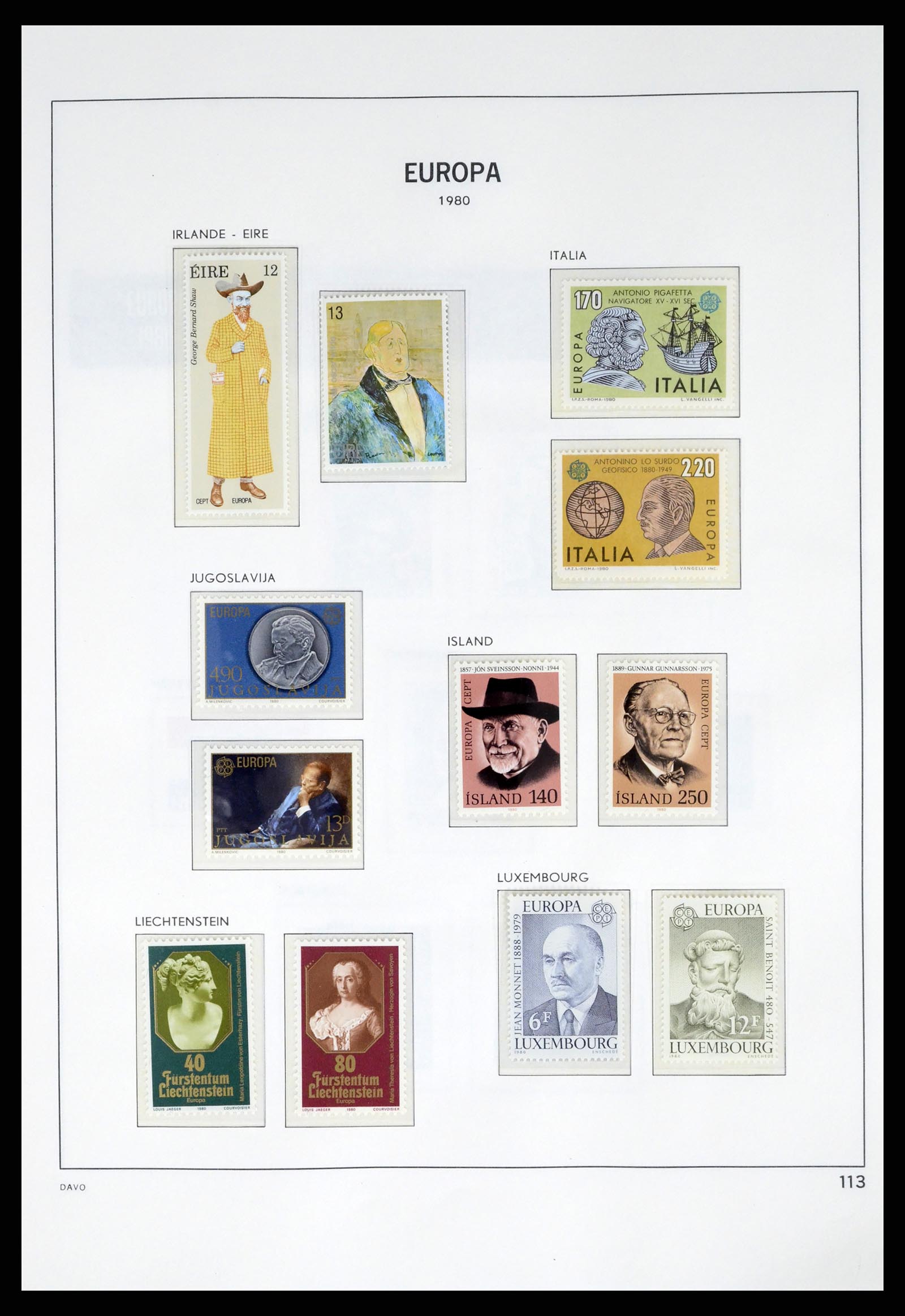 37325 112 - Postzegelverzameling 37325 Europa CEPT 1956-20011.