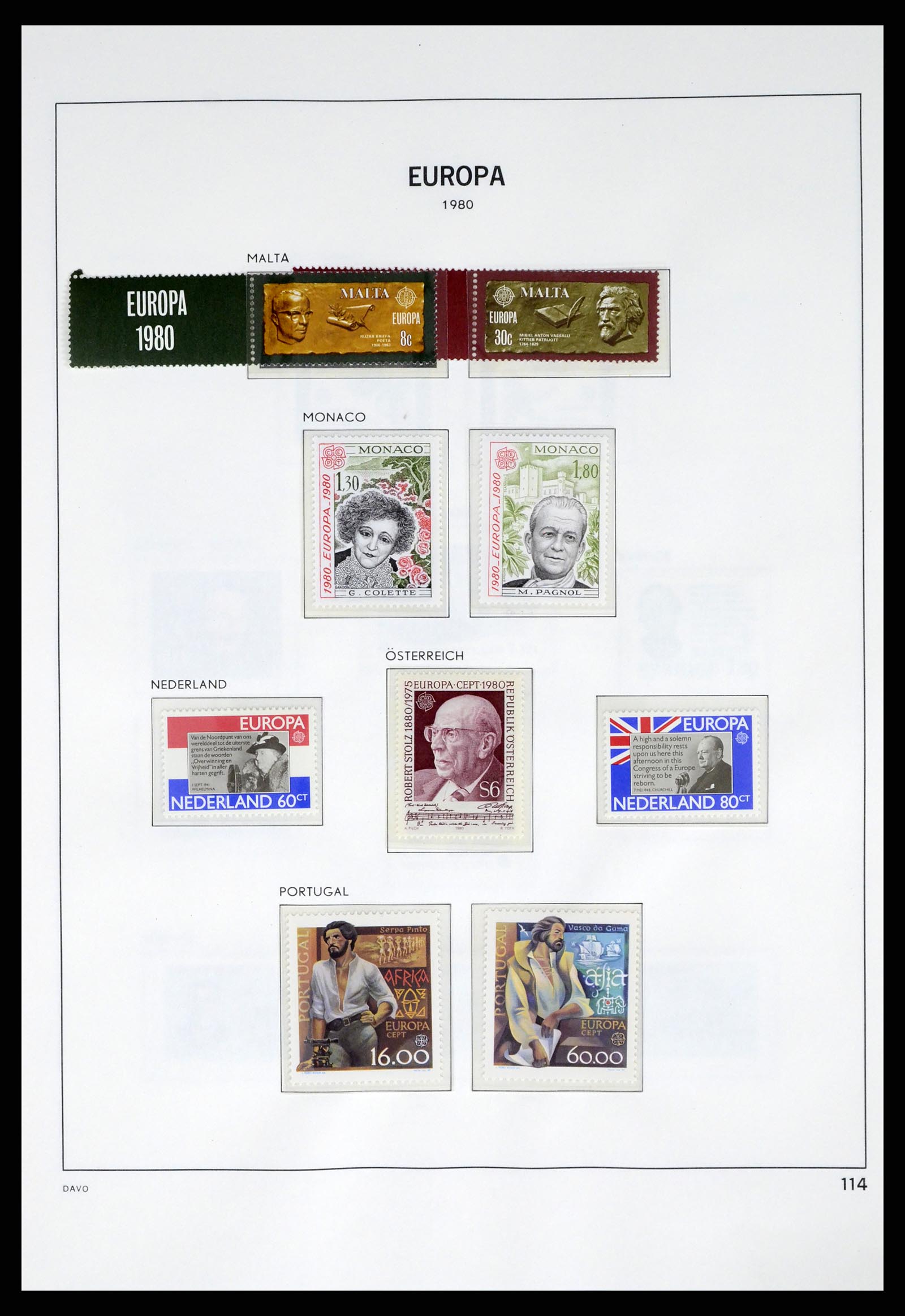 37325 113 - Postzegelverzameling 37325 Europa CEPT 1956-20011.