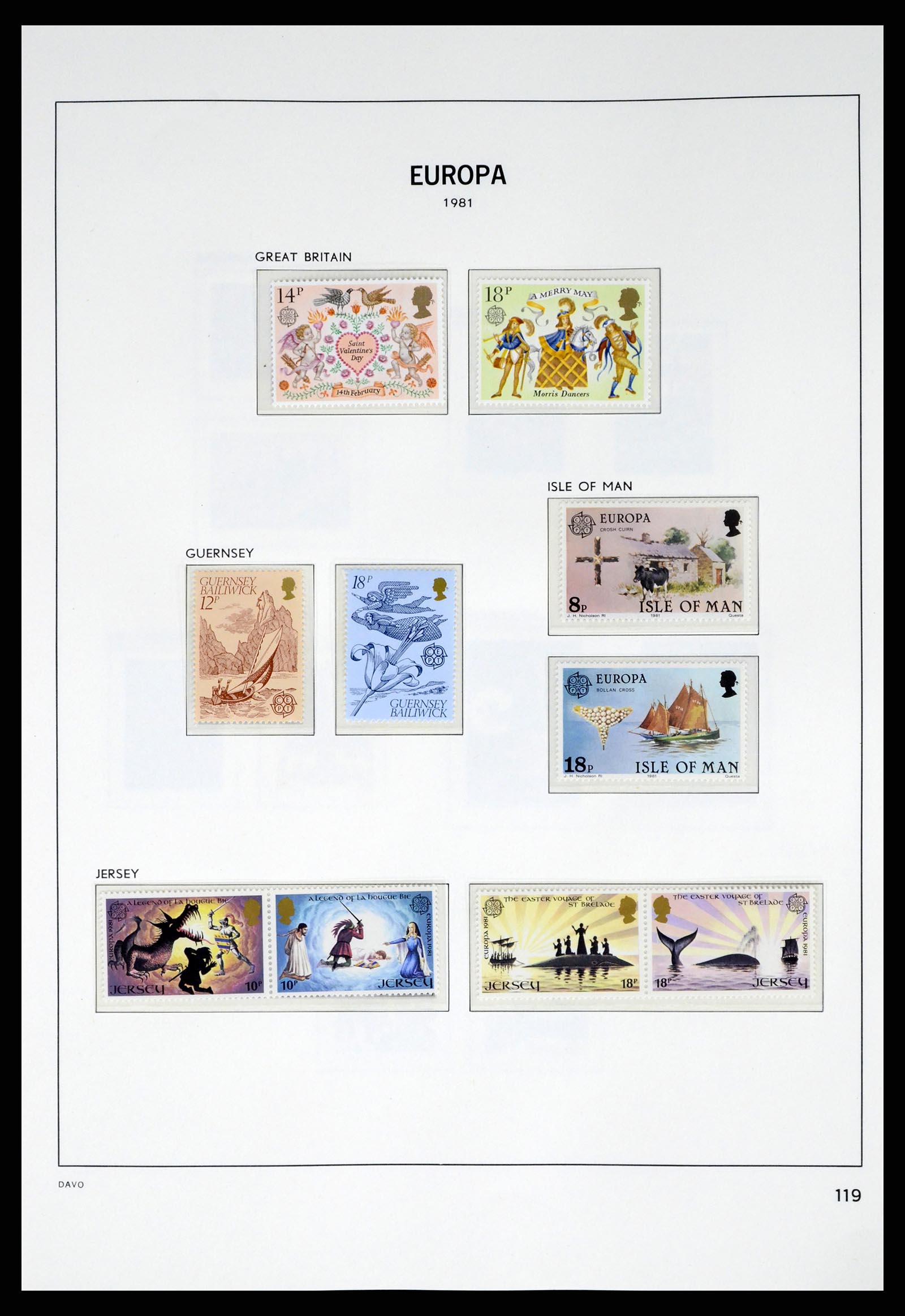 37325 118 - Postzegelverzameling 37325 Europa CEPT 1956-20011.