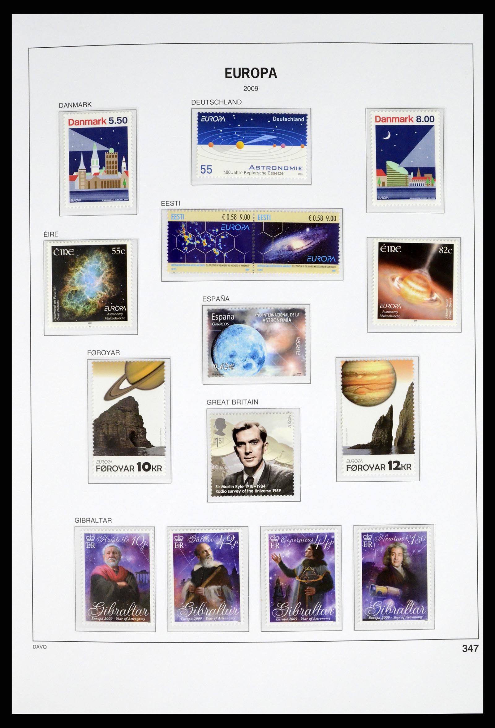 37325 473 - Postzegelverzameling 37325 Europa CEPT 1956-20011.