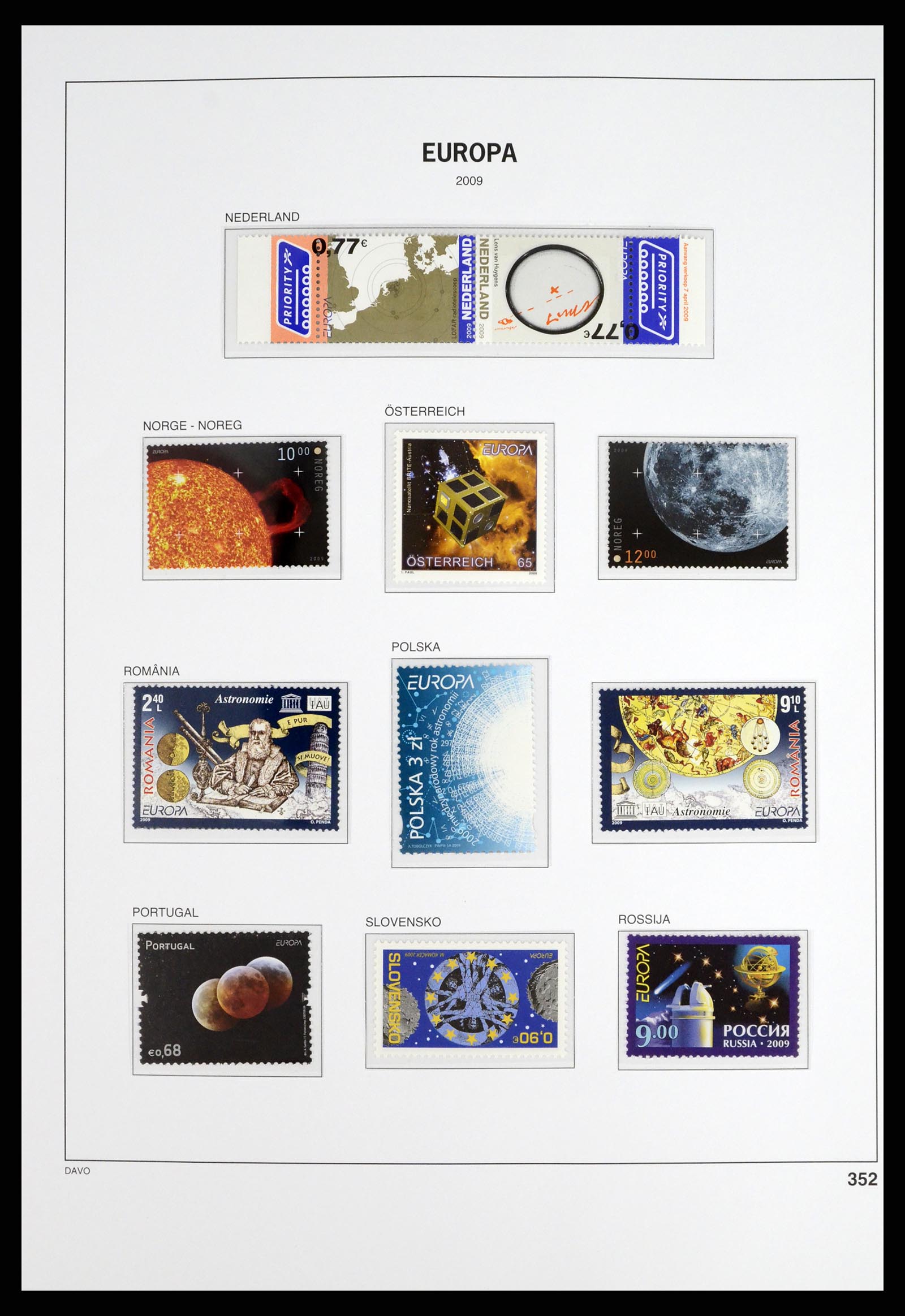 37325 478 - Postzegelverzameling 37325 Europa CEPT 1956-20011.