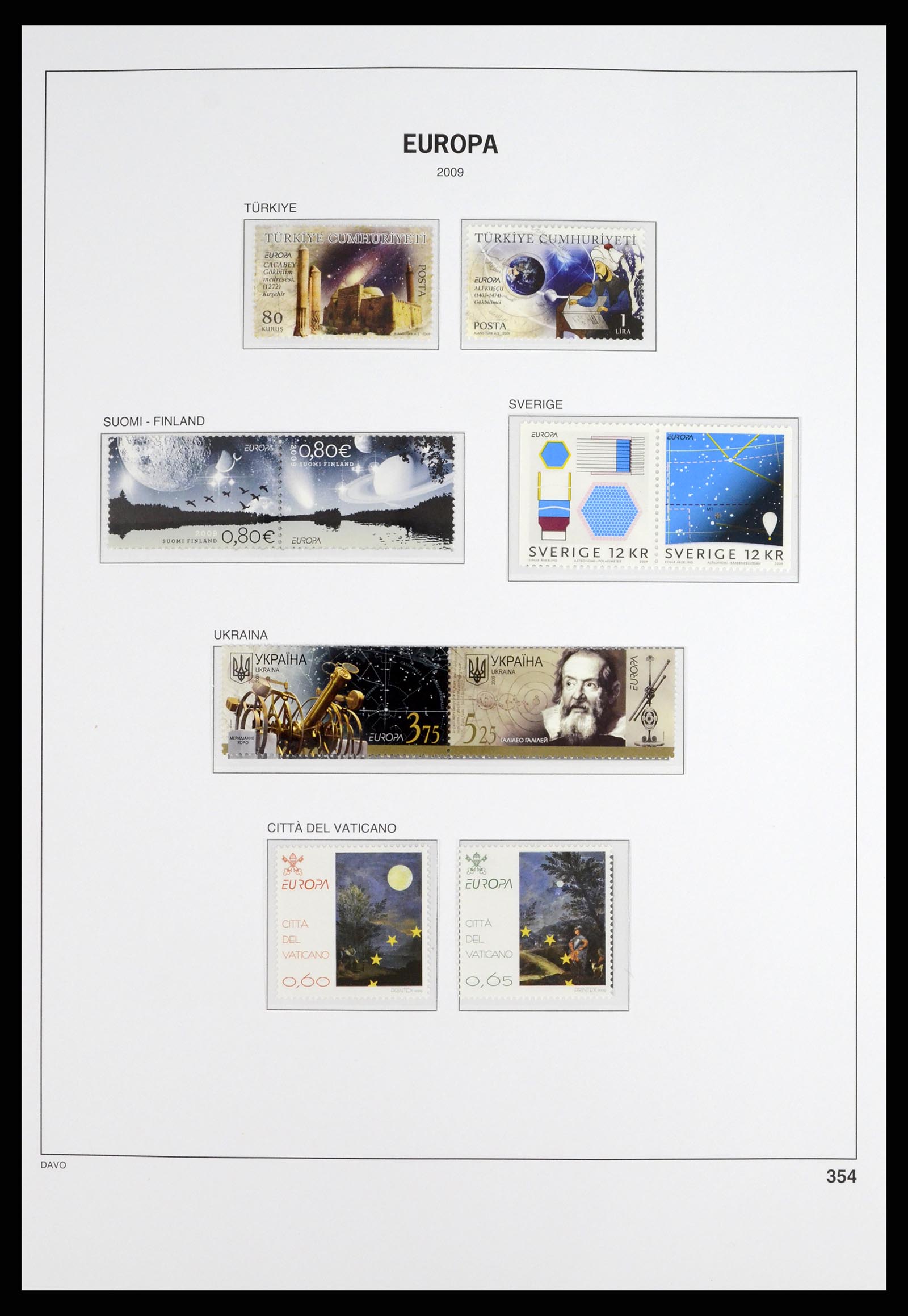 37325 480 - Postzegelverzameling 37325 Europa CEPT 1956-20011.