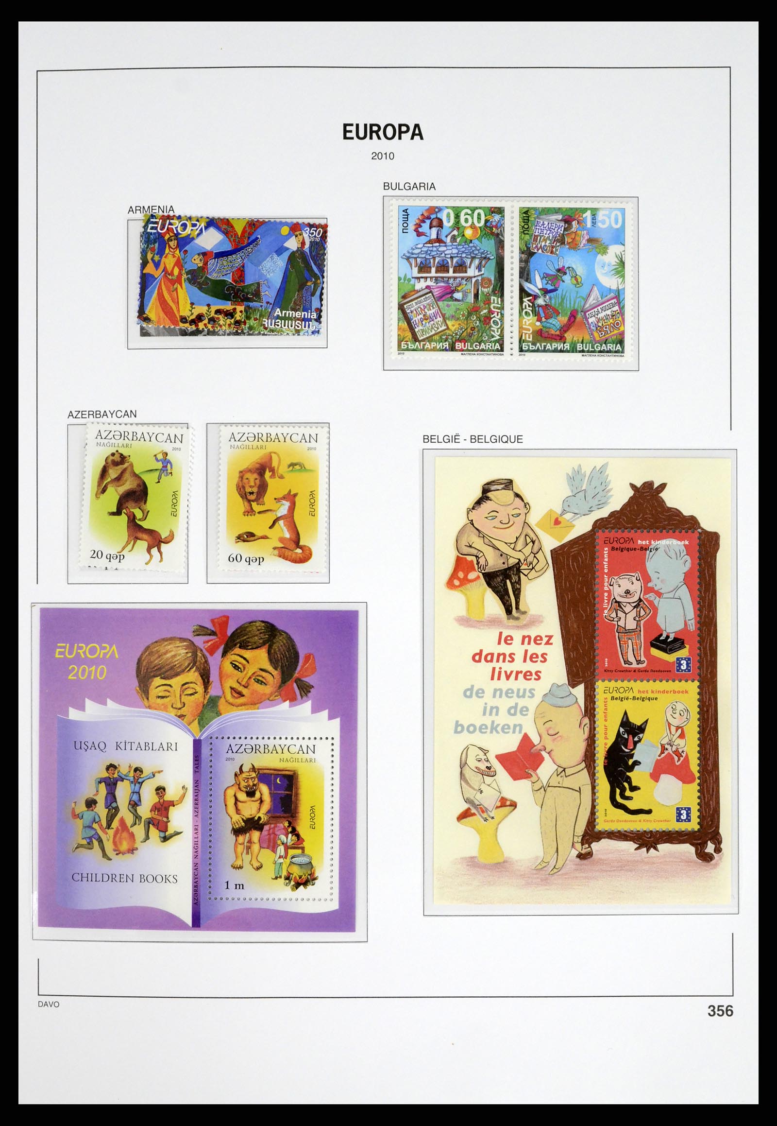 37325 482 - Postzegelverzameling 37325 Europa CEPT 1956-20011.