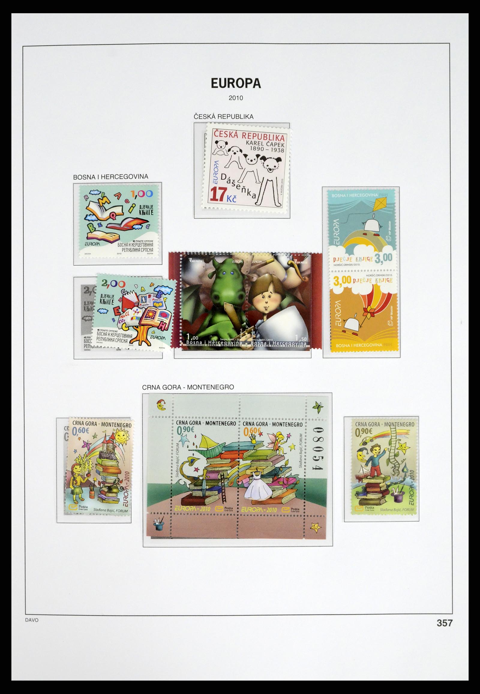 37325 483 - Postzegelverzameling 37325 Europa CEPT 1956-20011.
