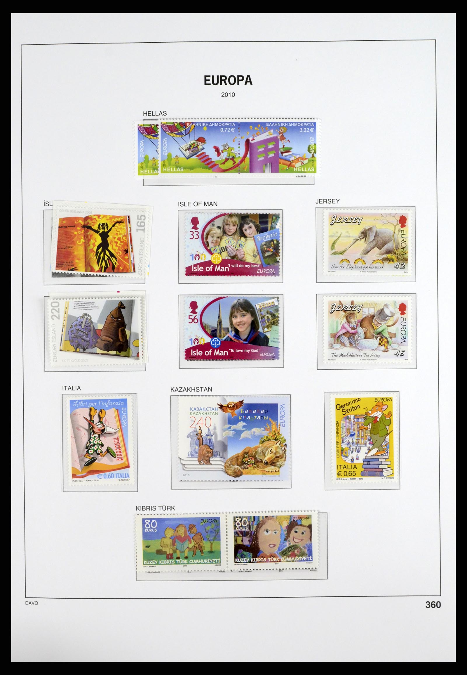 37325 486 - Postzegelverzameling 37325 Europa CEPT 1956-20011.