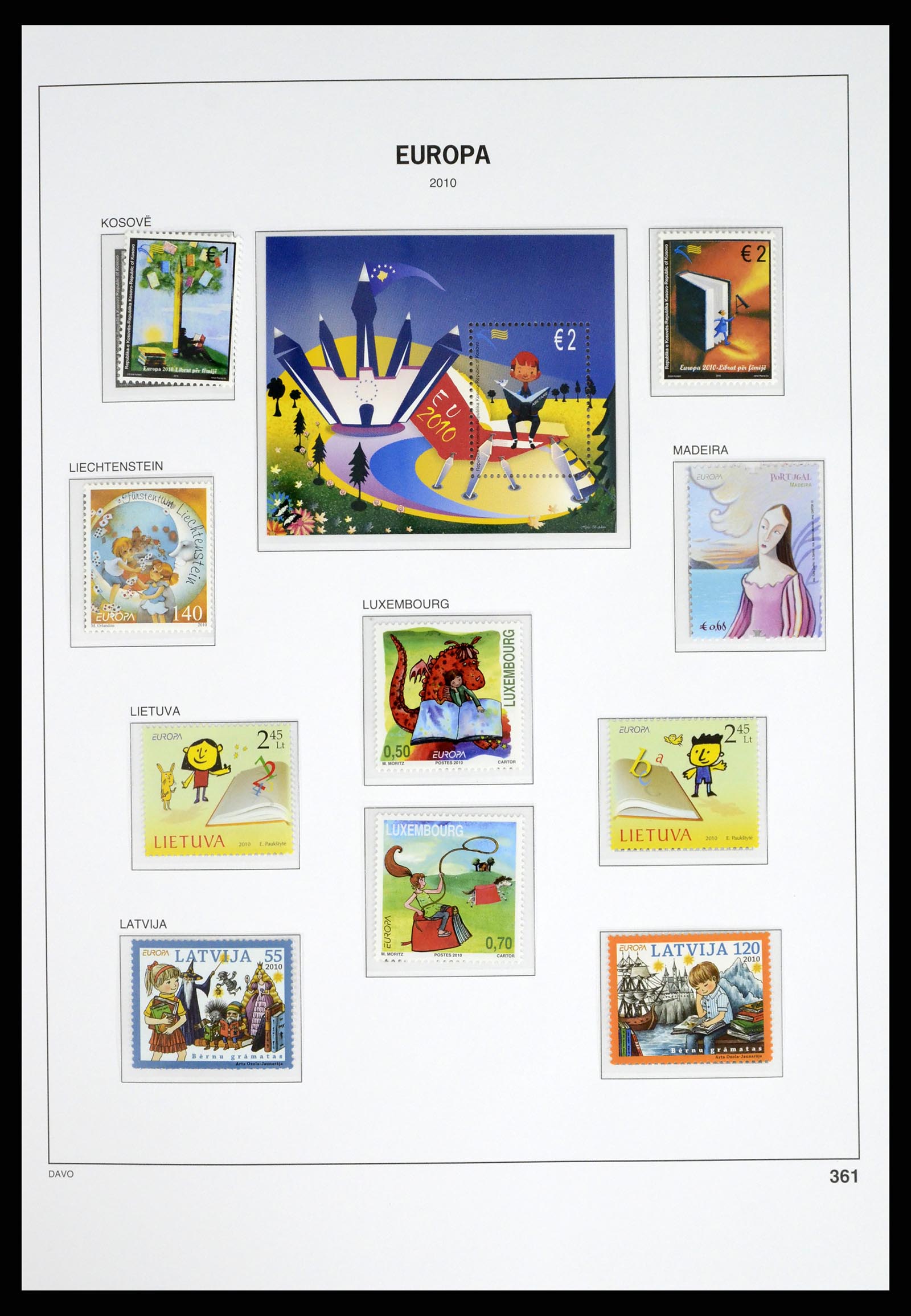 37325 487 - Postzegelverzameling 37325 Europa CEPT 1956-20011.