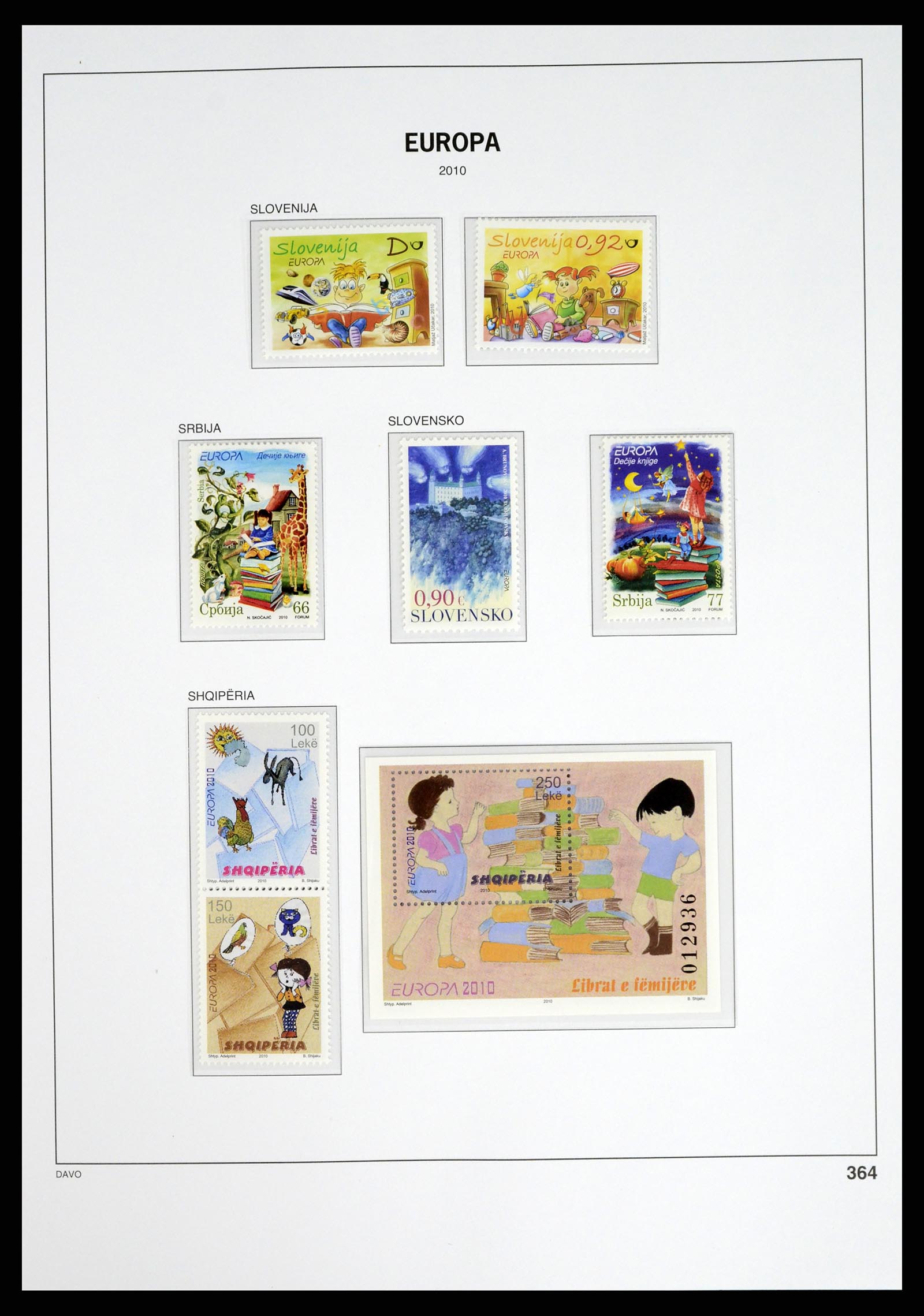 37325 490 - Postzegelverzameling 37325 Europa CEPT 1956-20011.