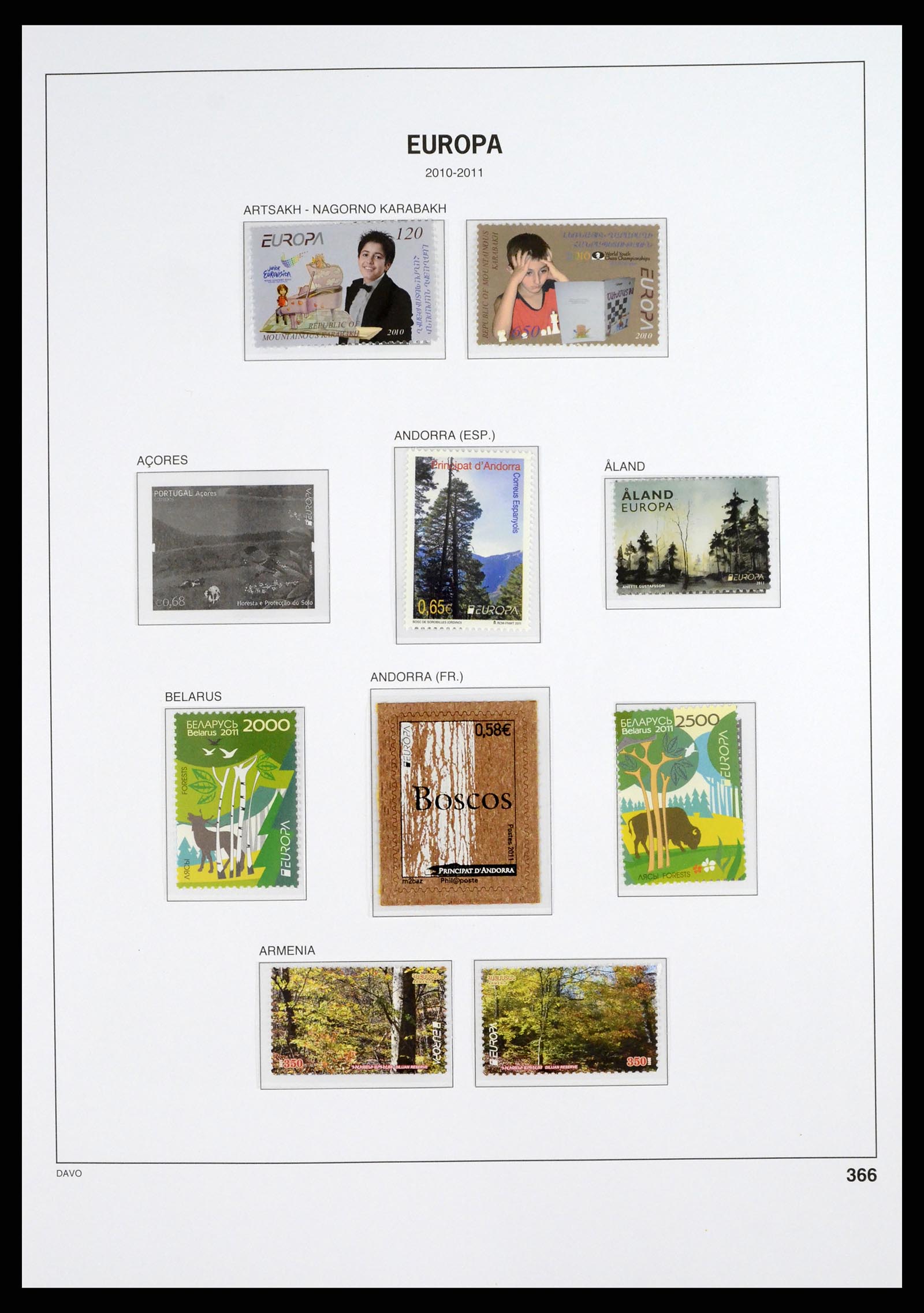 37325 492 - Postzegelverzameling 37325 Europa CEPT 1956-20011.