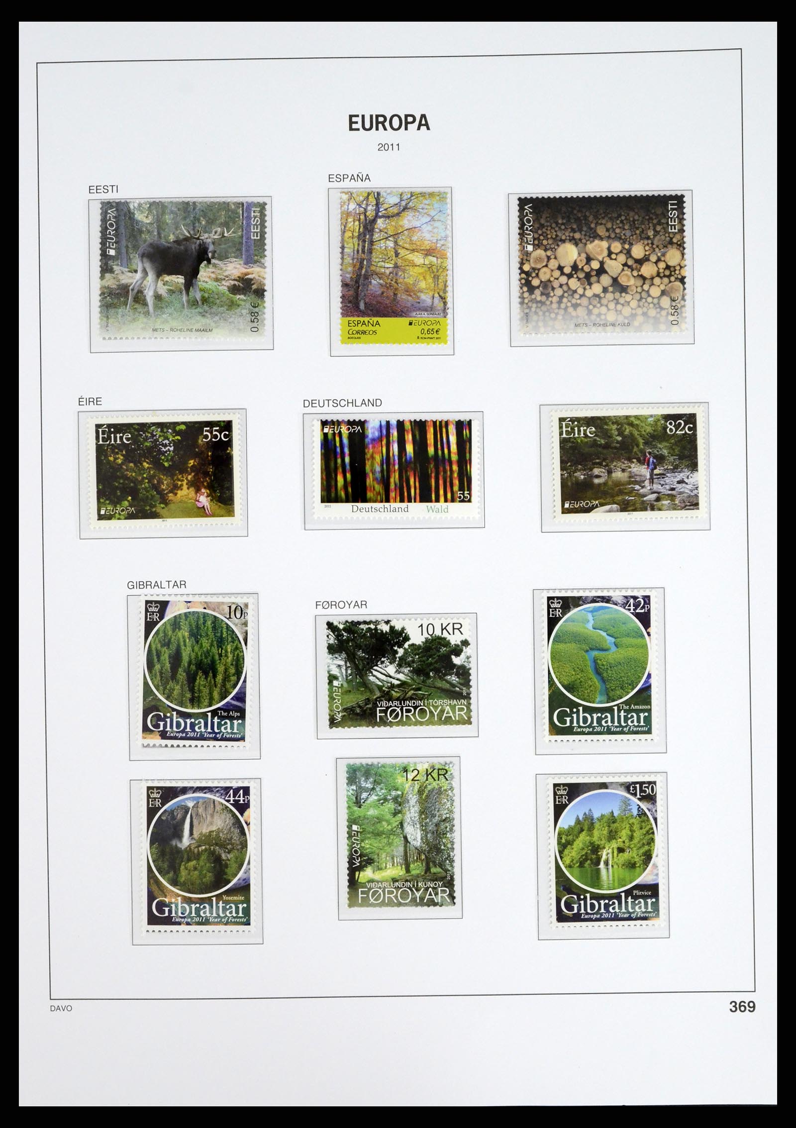 37325 495 - Postzegelverzameling 37325 Europa CEPT 1956-20011.