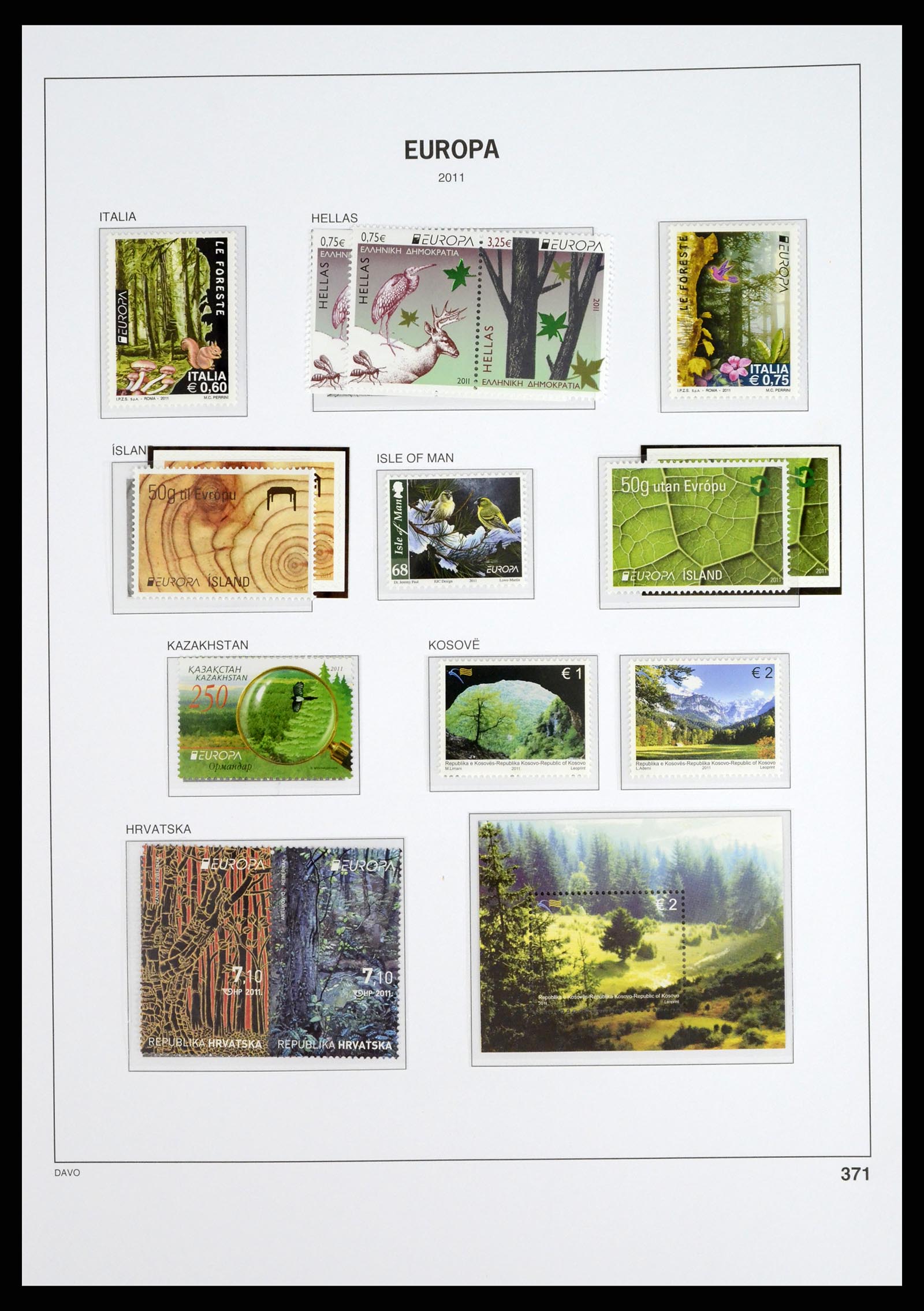 37325 497 - Postzegelverzameling 37325 Europa CEPT 1956-20011.