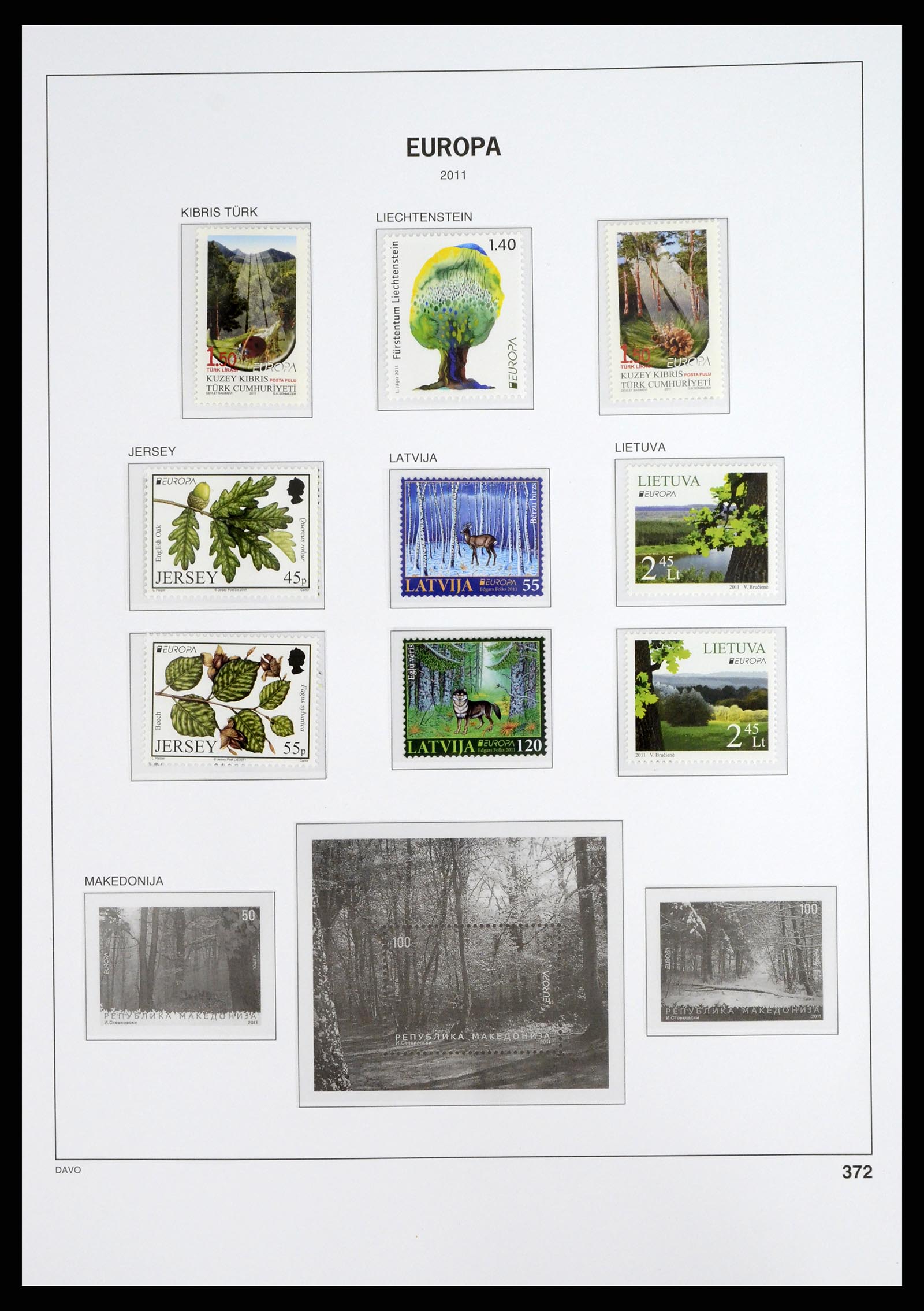 37325 498 - Postzegelverzameling 37325 Europa CEPT 1956-20011.