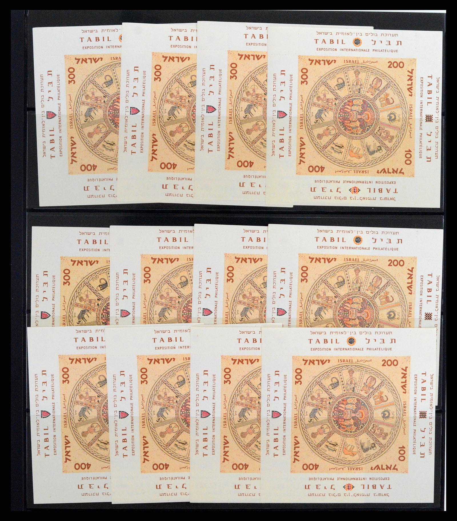 37327 045 - Postzegelverzameling 37327 Israël blokken 1949-1995.