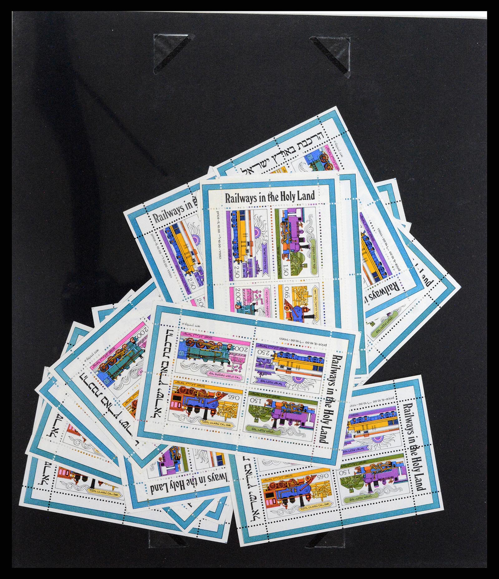 37327 132 - Postzegelverzameling 37327 Israël blokken 1949-1995.