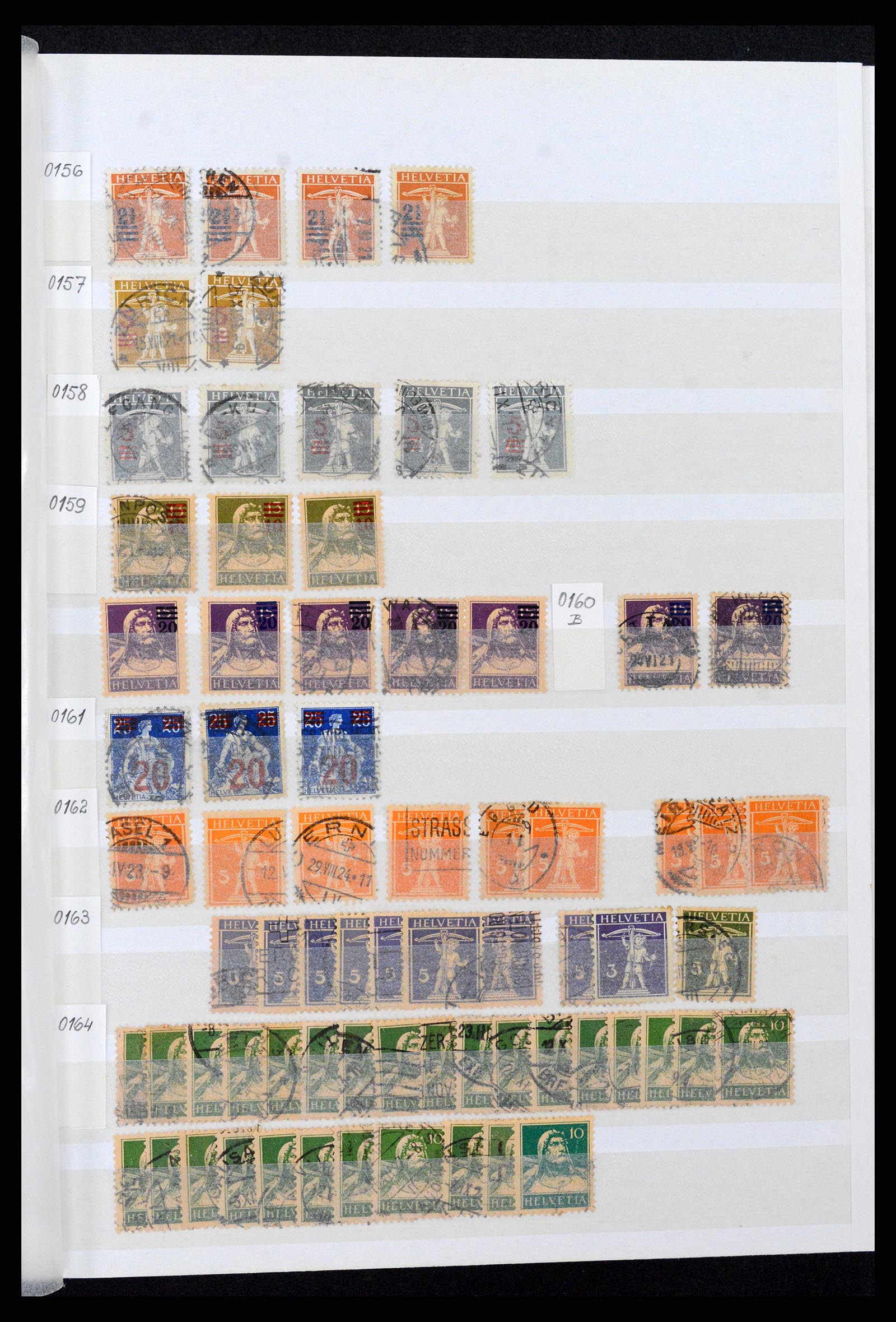 37328 009 - Postzegelverzameling 37328 Zwitserland 1854-1991.