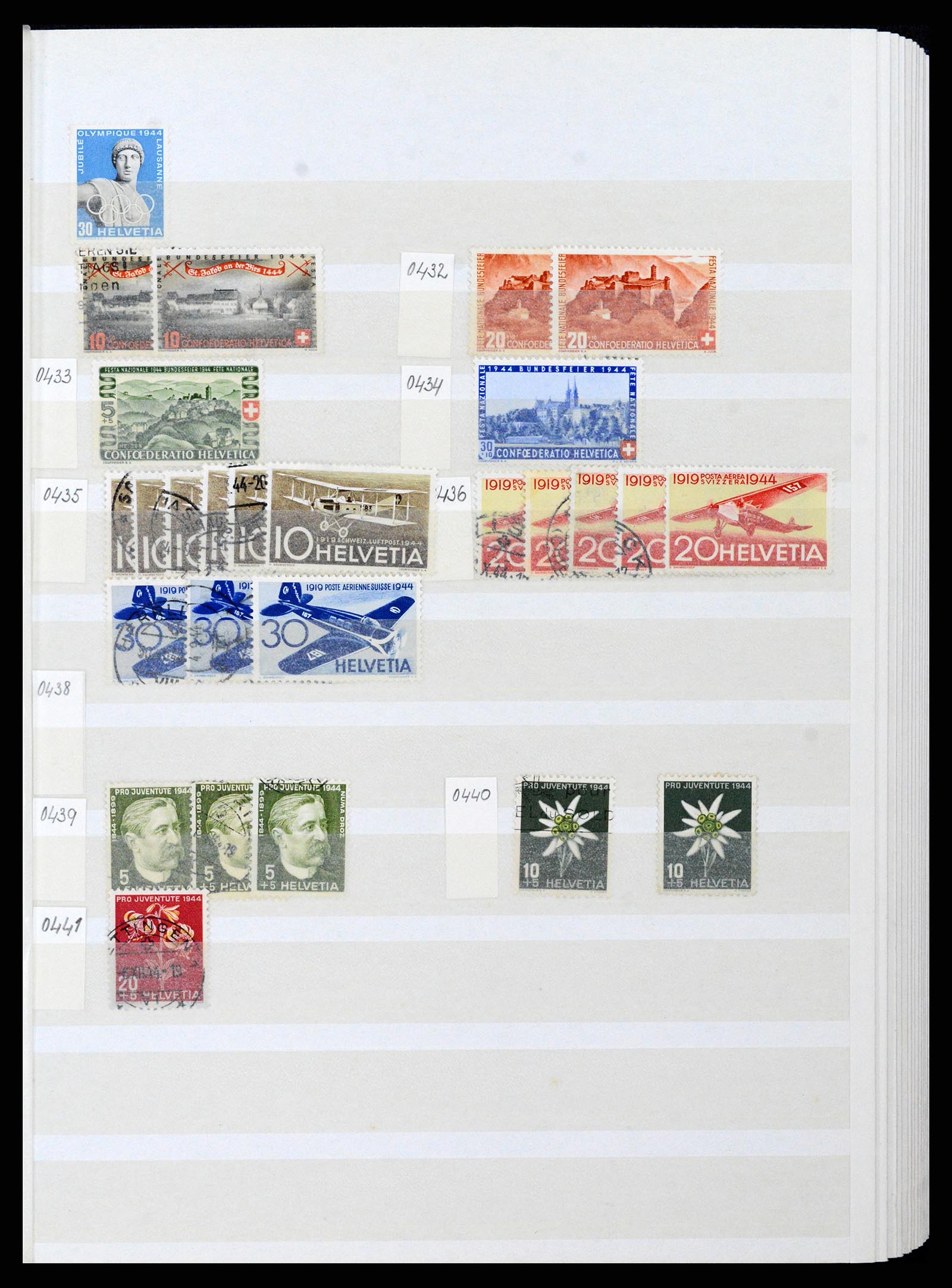 37328 029 - Postzegelverzameling 37328 Zwitserland 1854-1991.