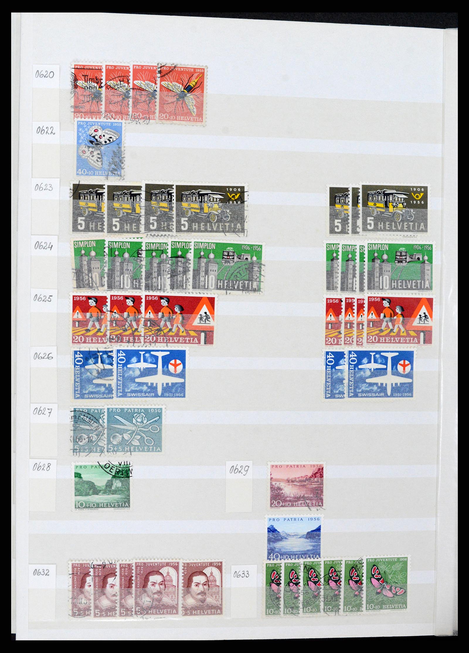 37328 044 - Stamp collection 37328 Switzerland 1854-1991.