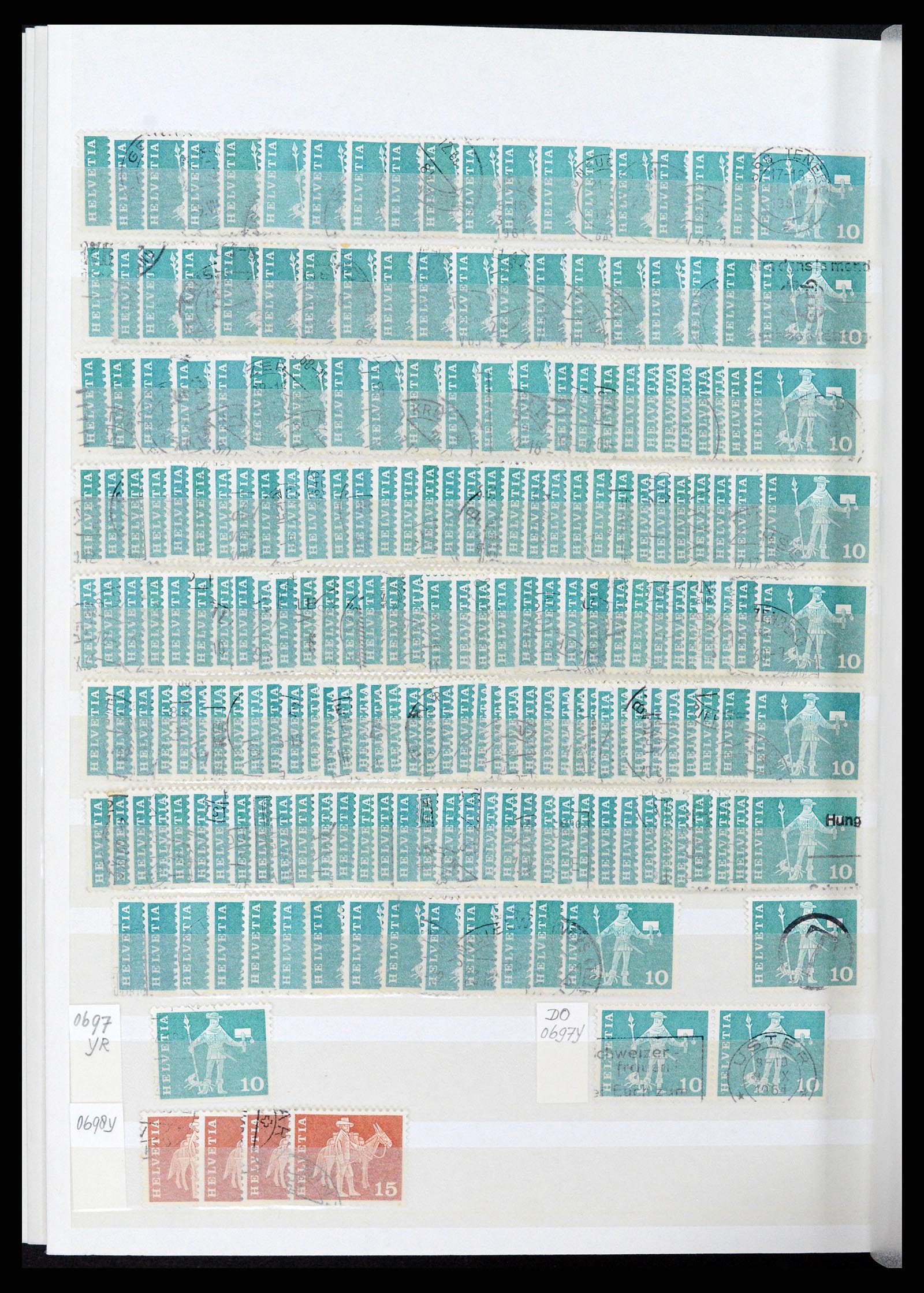 37328 050 - Stamp collection 37328 Switzerland 1854-1991.