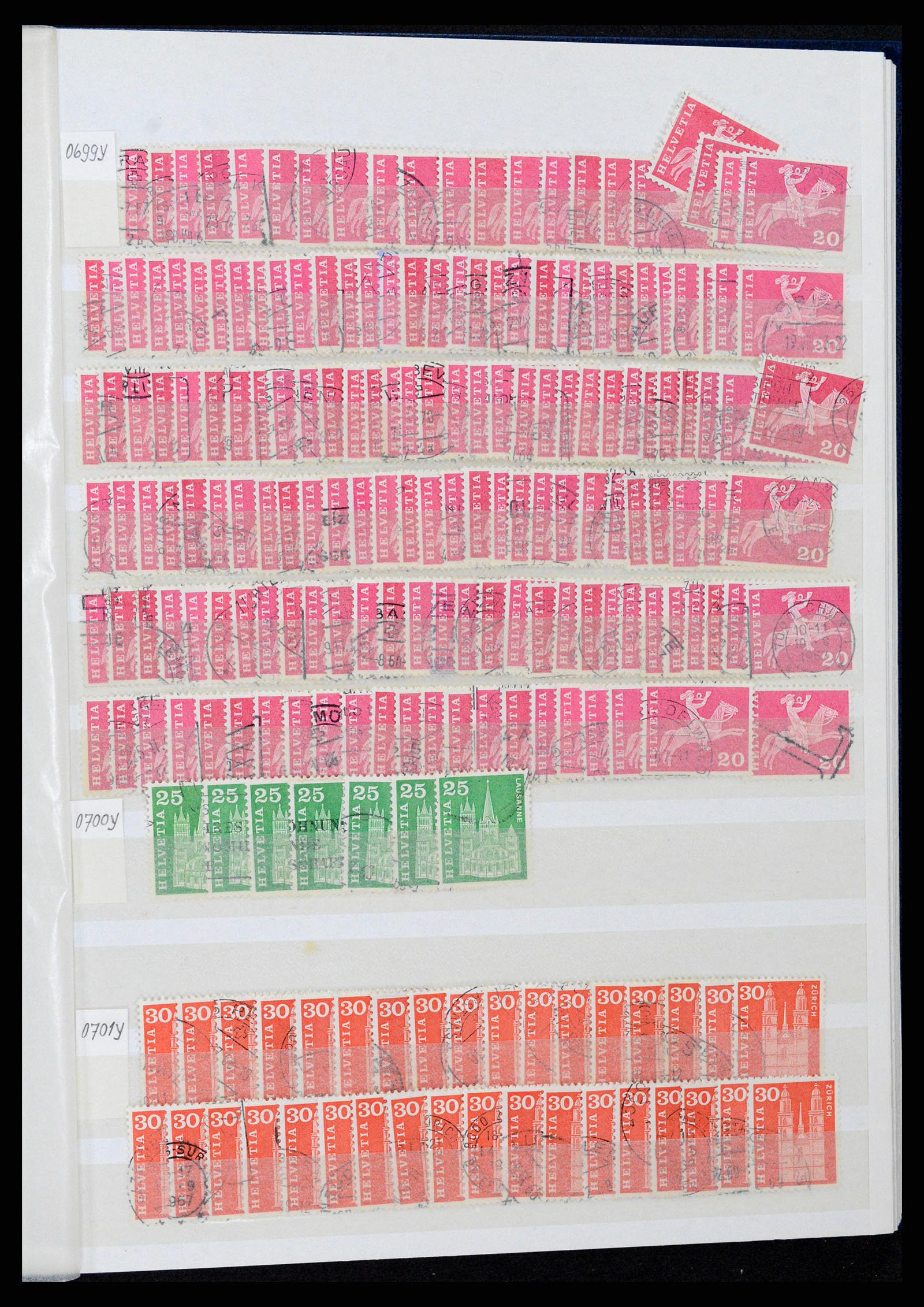 37328 051 - Stamp collection 37328 Switzerland 1854-1991.