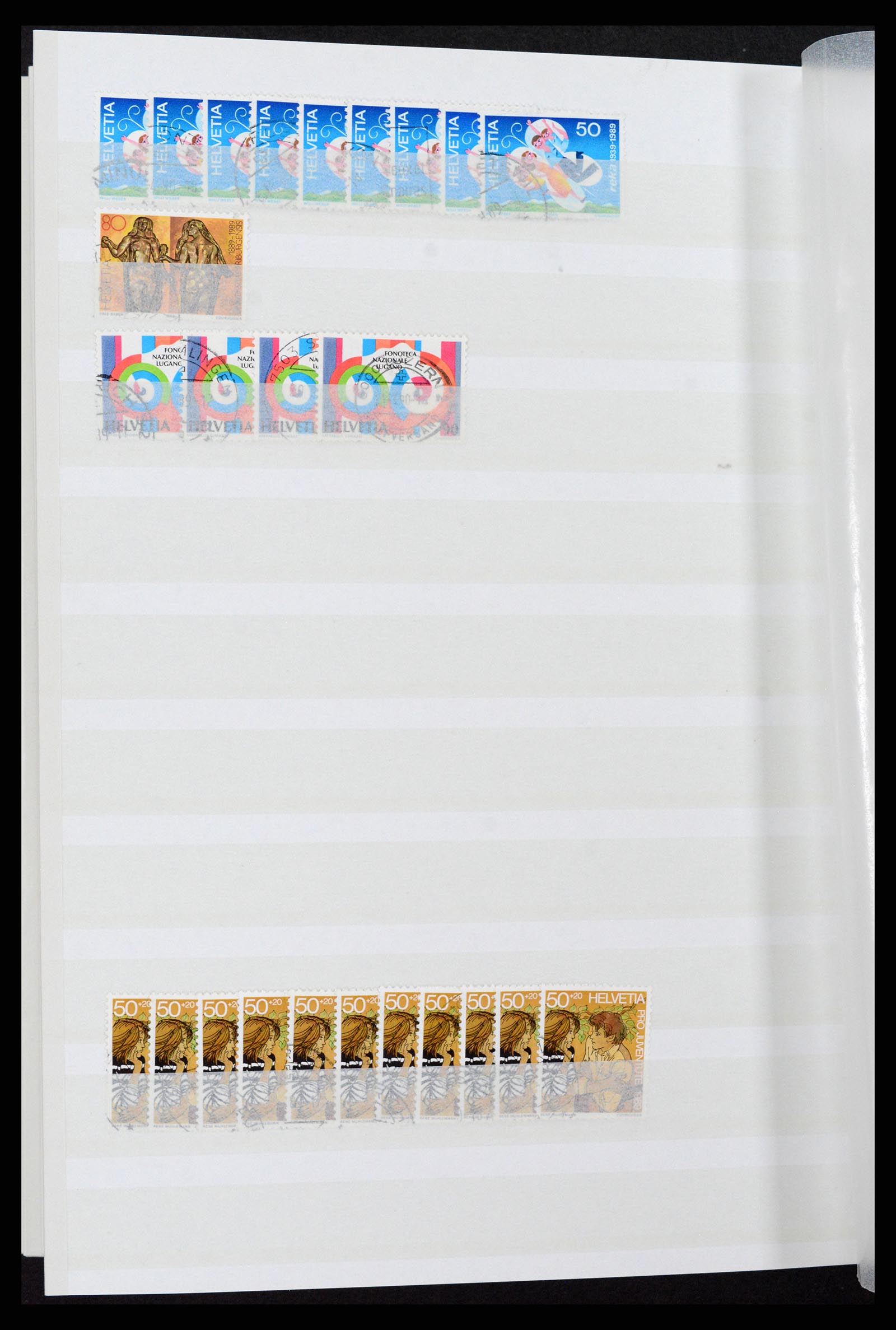 37328 122 - Stamp collection 37328 Switzerland 1854-1991.