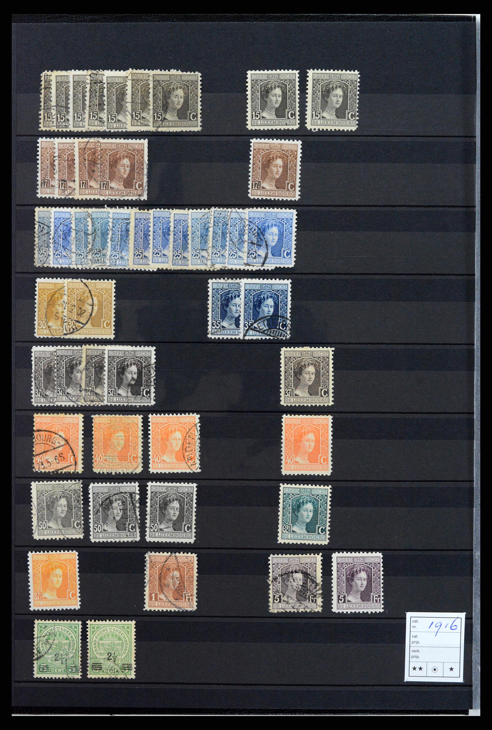 37329 006 - Postzegelverzameling 37329 Luxemburg 1852-1999.
