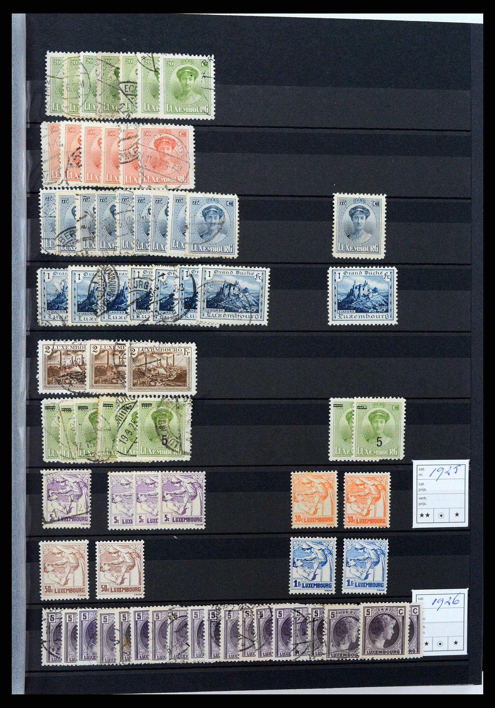 37329 011 - Postzegelverzameling 37329 Luxemburg 1852-1999.