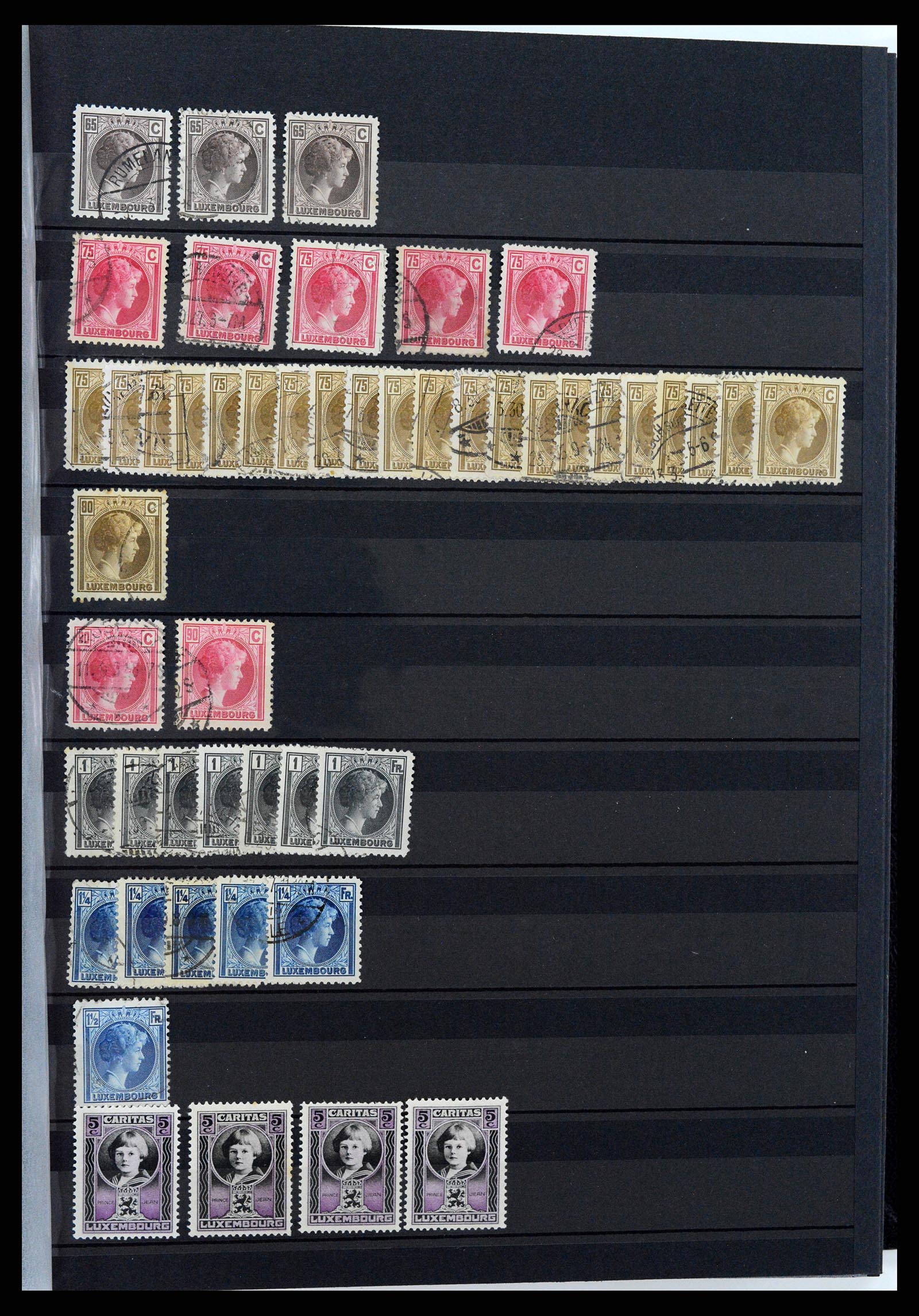 37329 013 - Postzegelverzameling 37329 Luxemburg 1852-1999.