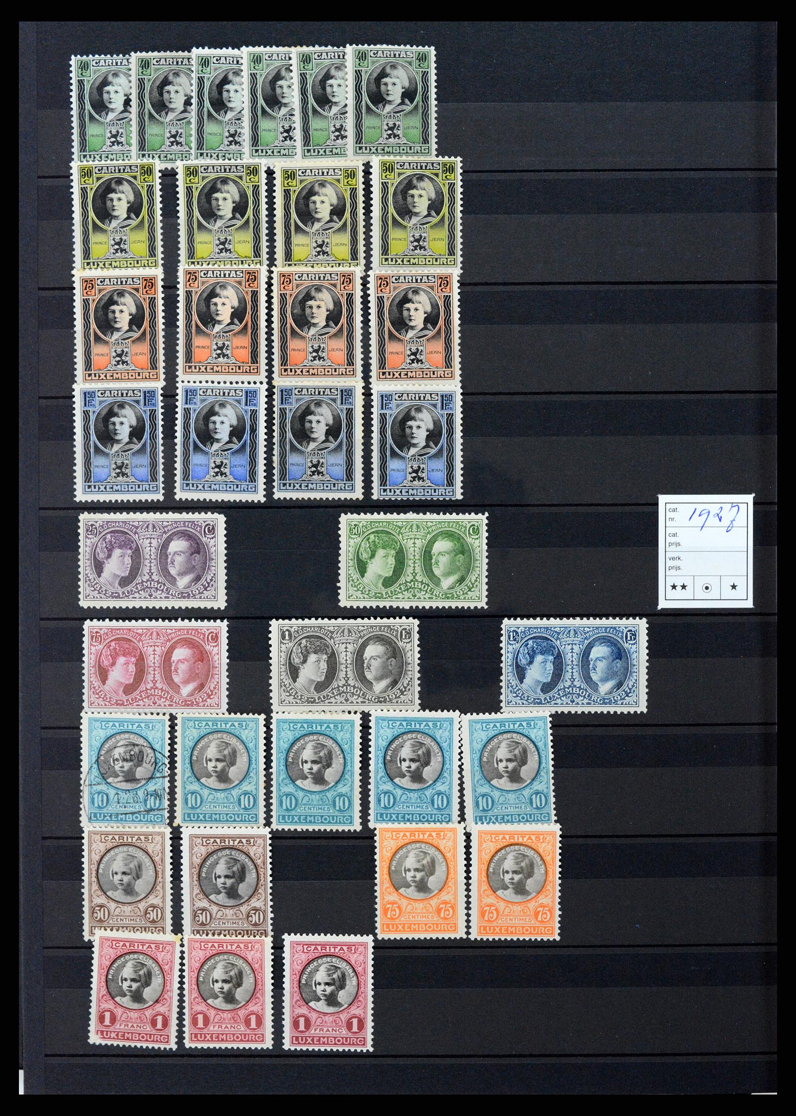 37329 014 - Postzegelverzameling 37329 Luxemburg 1852-1999.