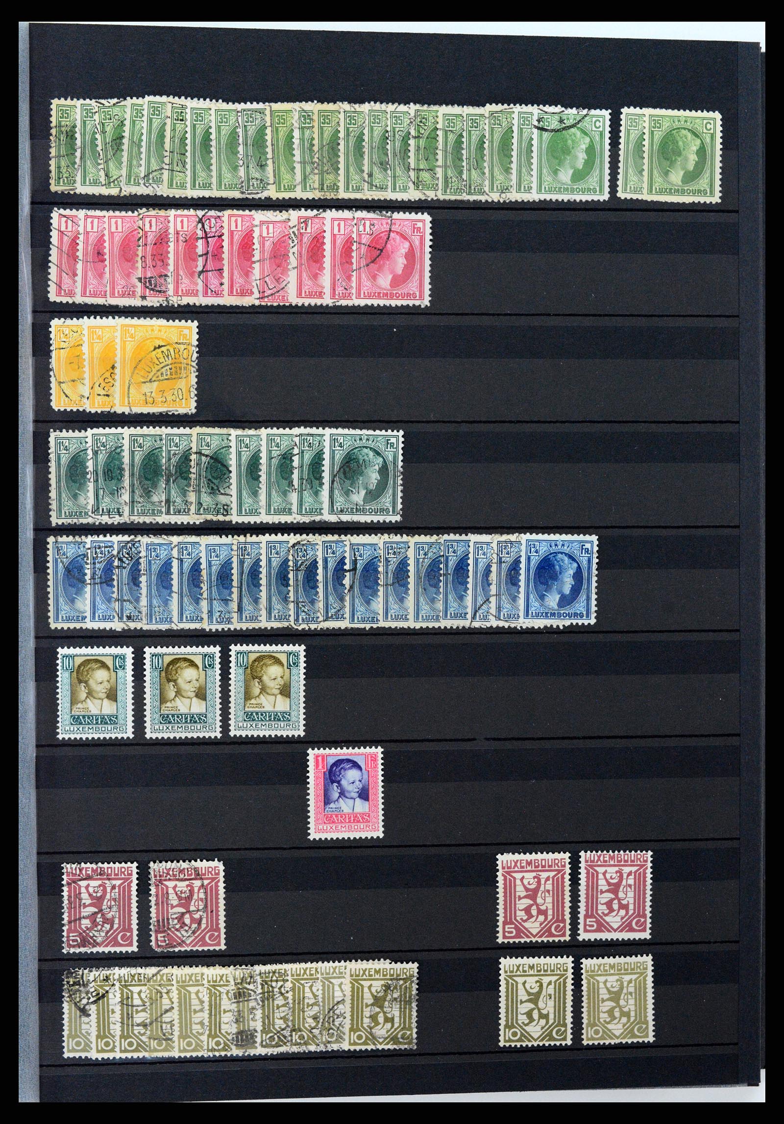 37329 017 - Postzegelverzameling 37329 Luxemburg 1852-1999.