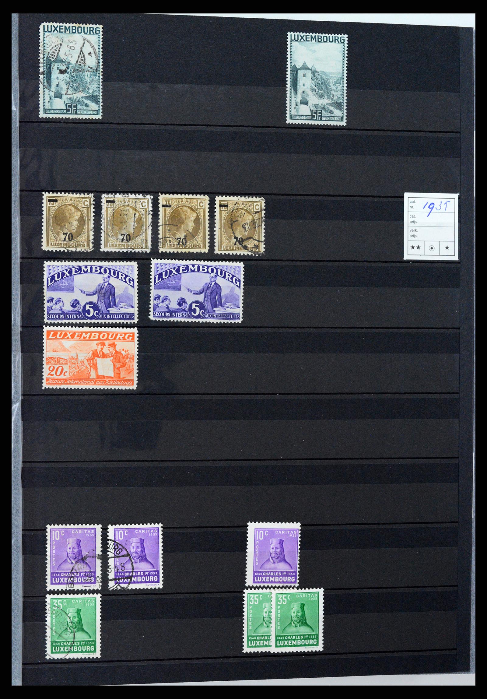 37329 019 - Postzegelverzameling 37329 Luxemburg 1852-1999.