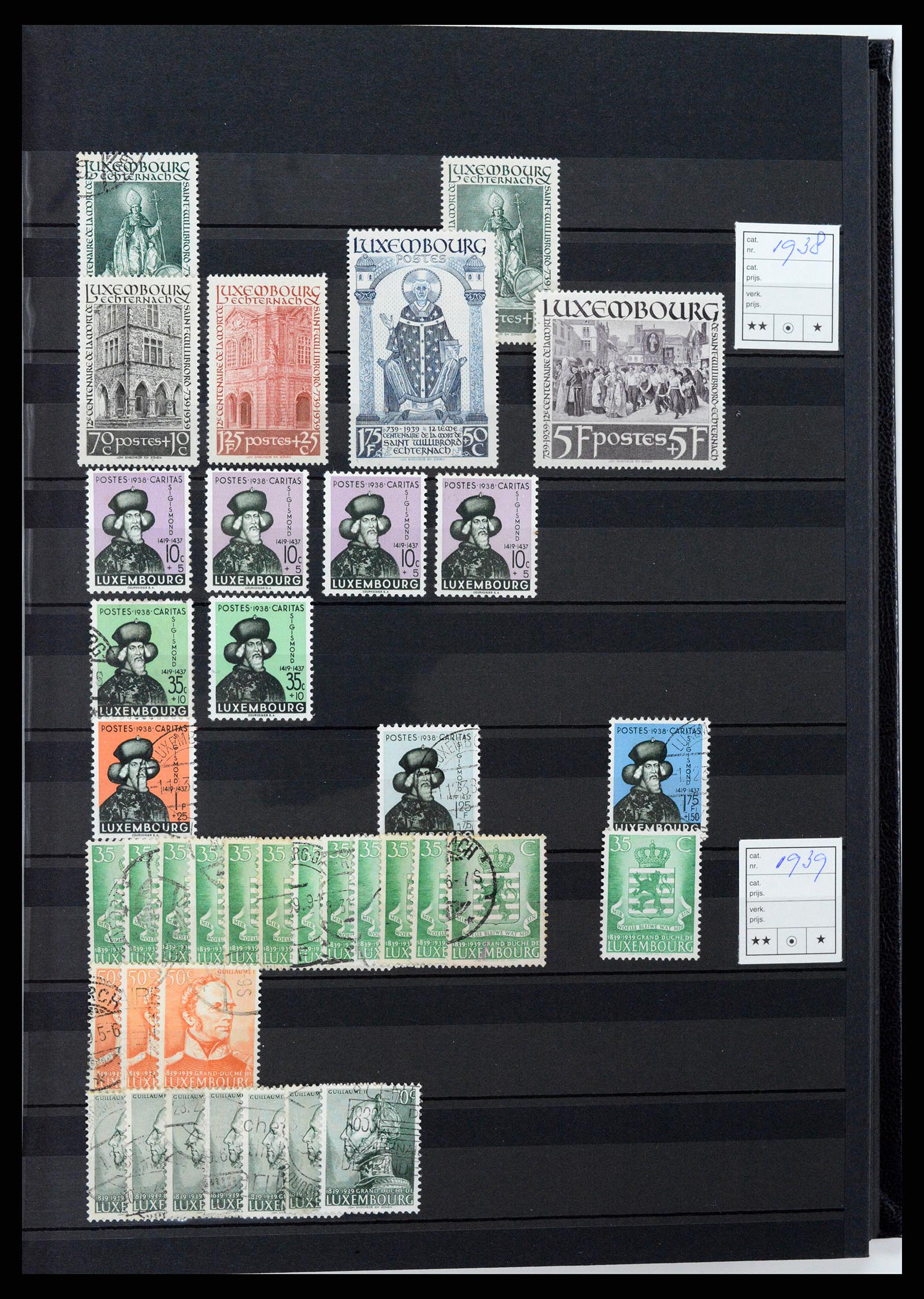 37329 021 - Postzegelverzameling 37329 Luxemburg 1852-1999.