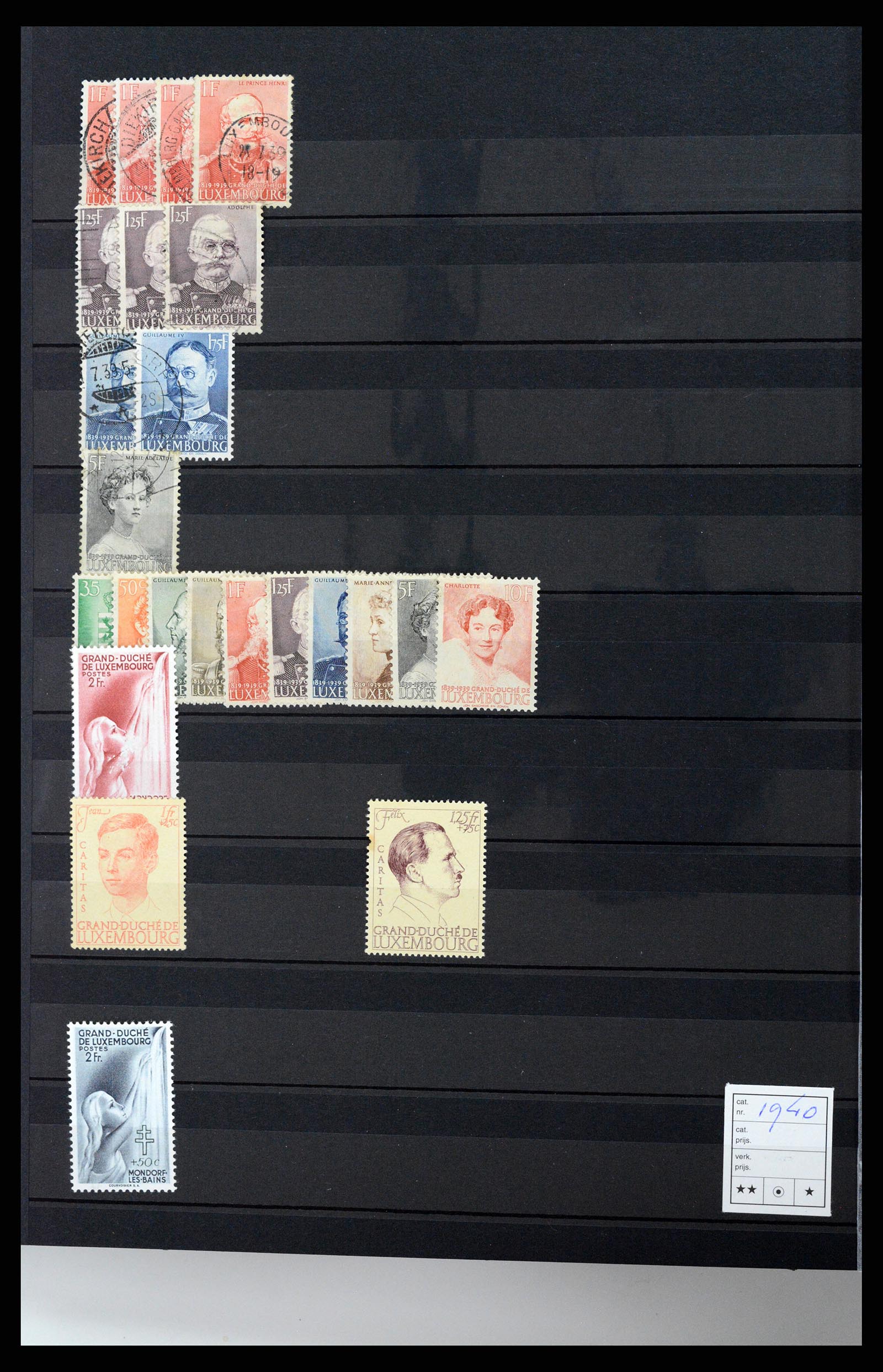 37329 022 - Postzegelverzameling 37329 Luxemburg 1852-1999.