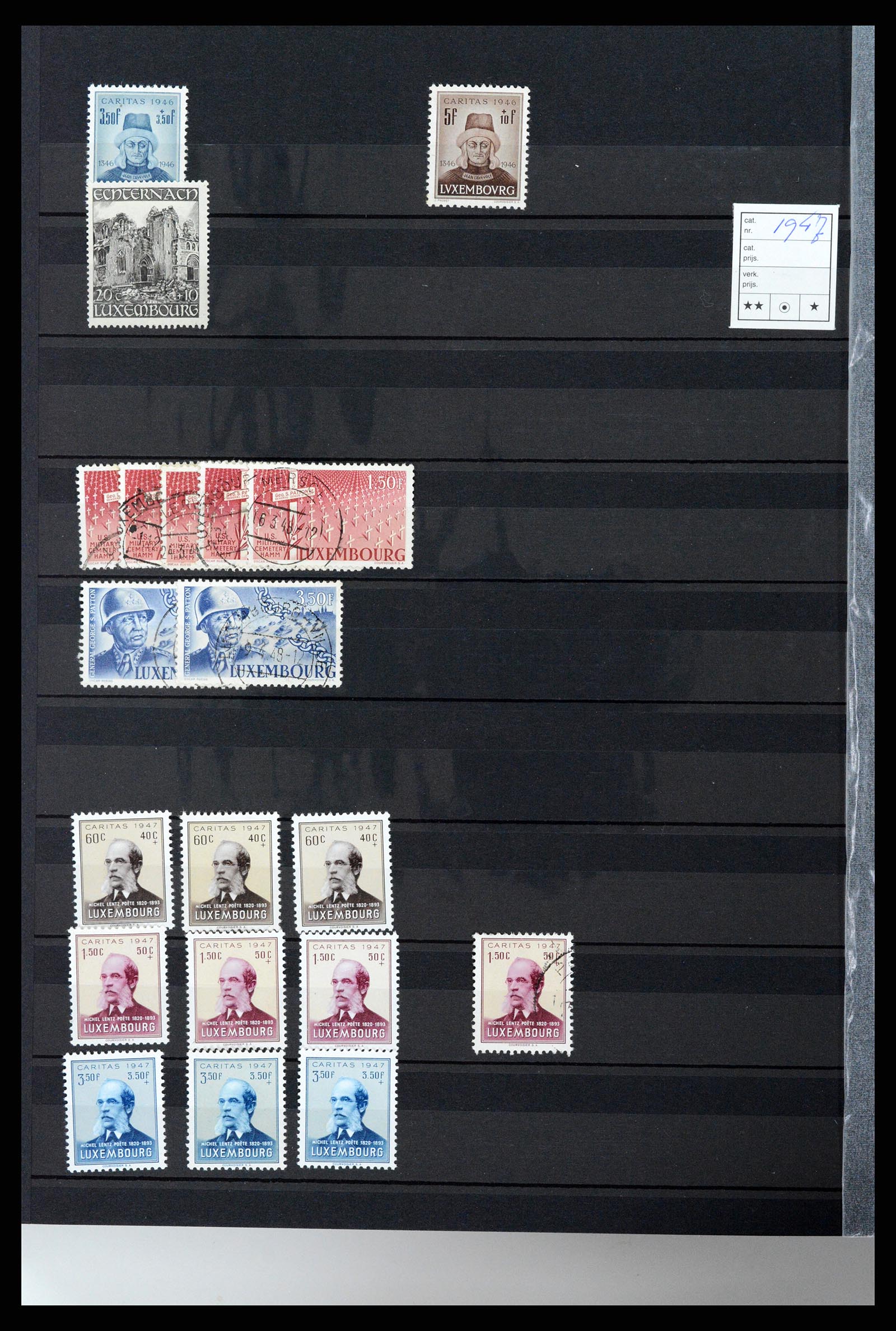 37329 028 - Postzegelverzameling 37329 Luxemburg 1852-1999.