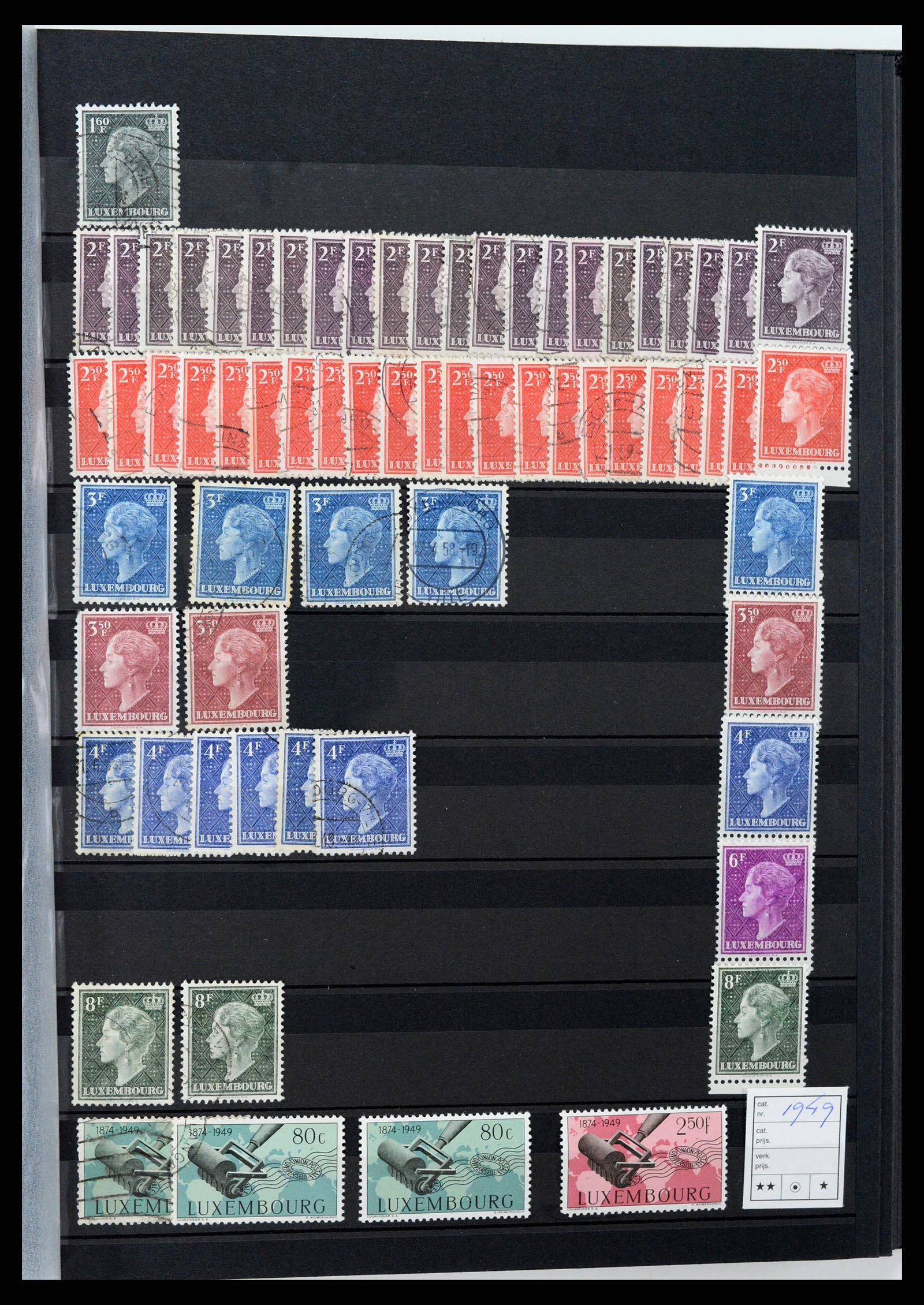 37329 031 - Postzegelverzameling 37329 Luxemburg 1852-1999.