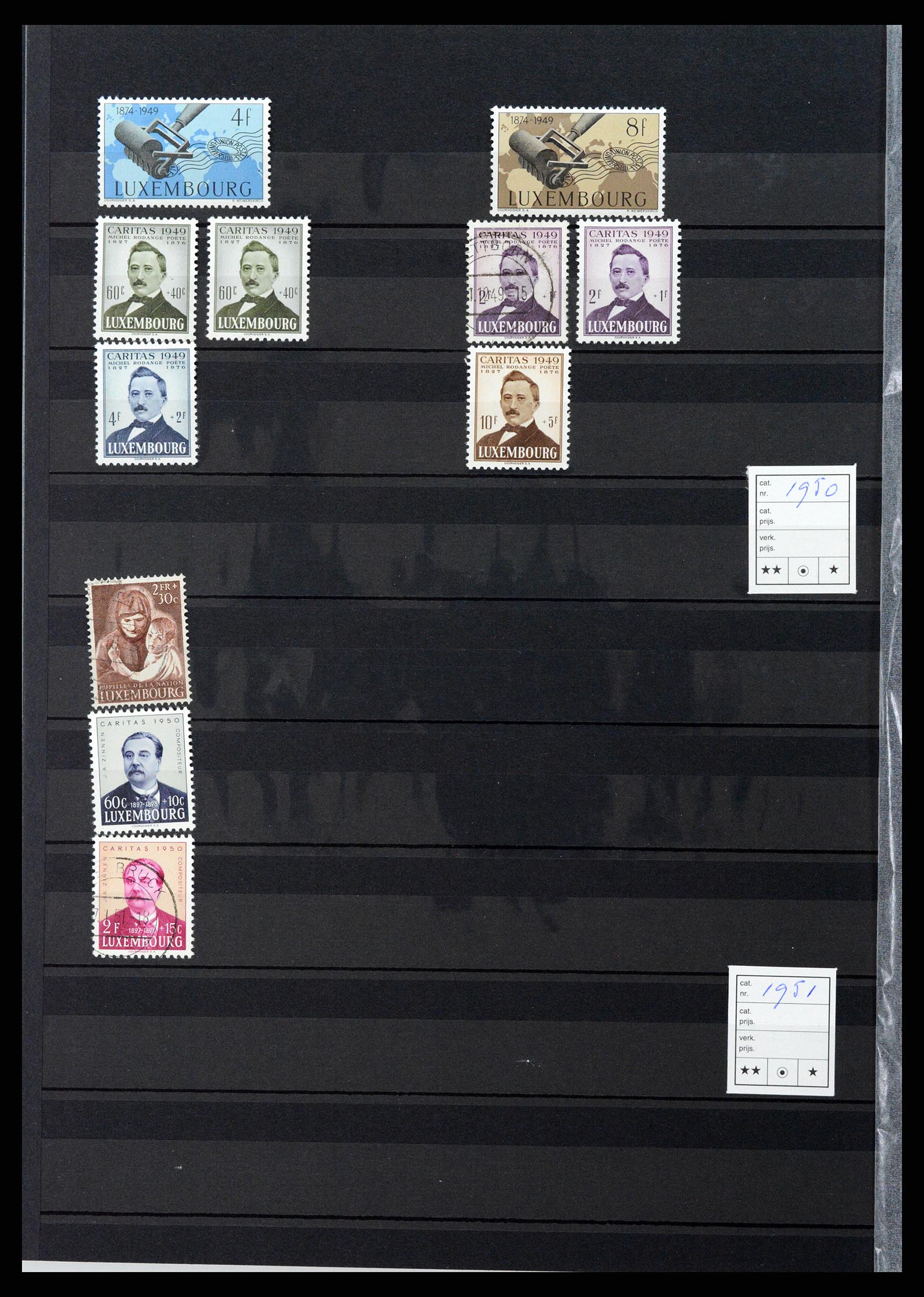 37329 032 - Postzegelverzameling 37329 Luxemburg 1852-1999.