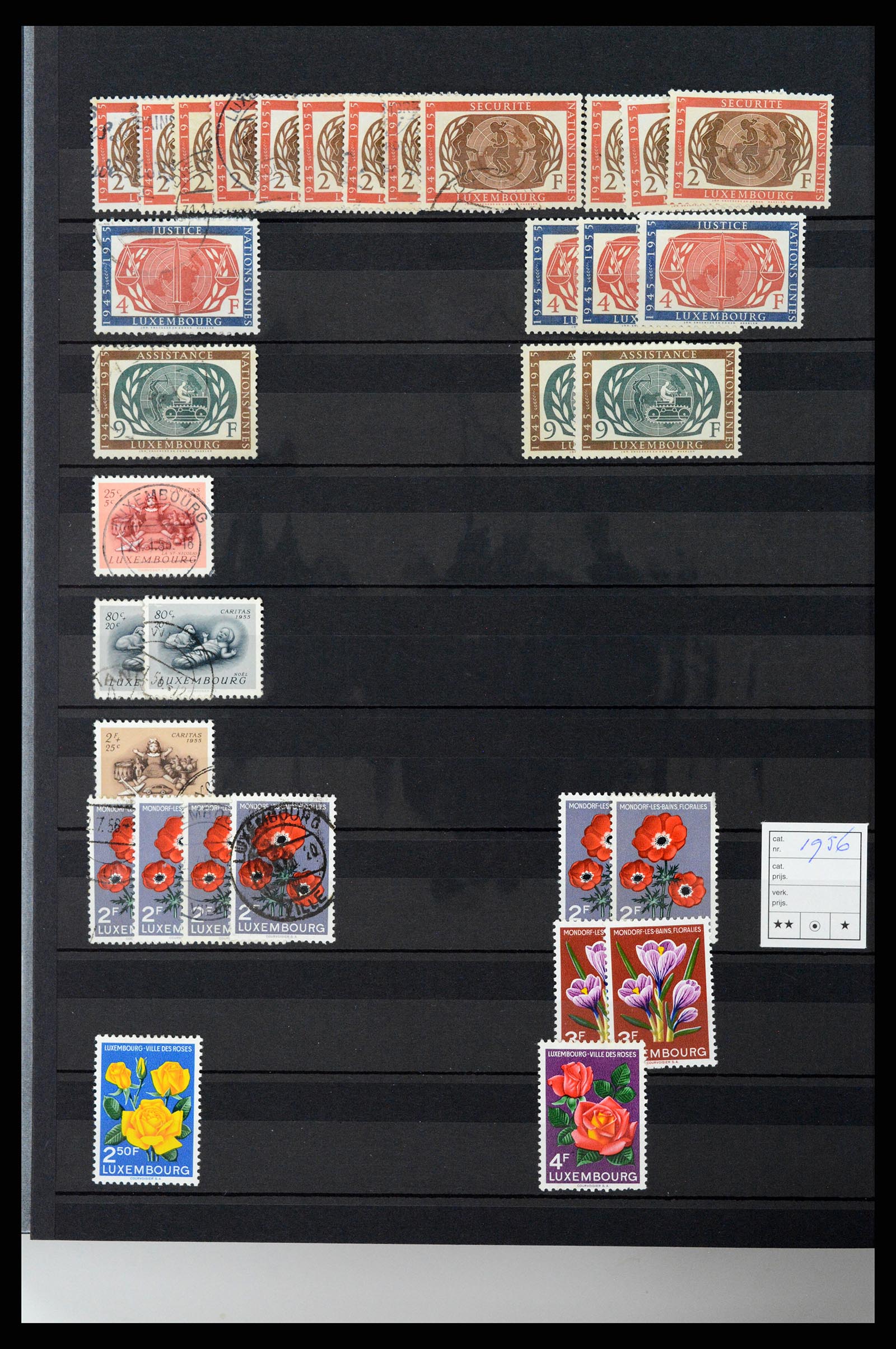 37329 036 - Postzegelverzameling 37329 Luxemburg 1852-1999.