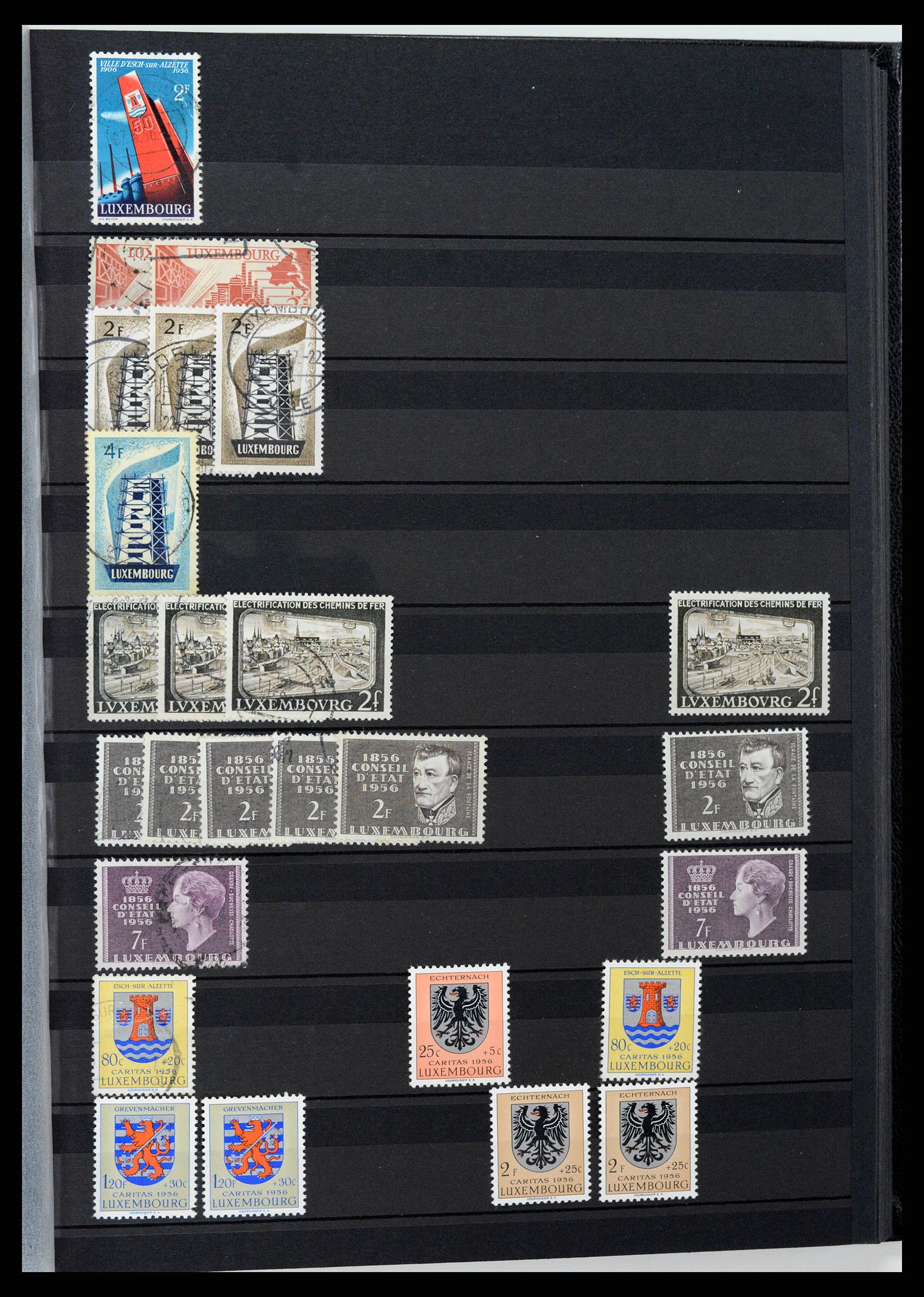 37329 037 - Postzegelverzameling 37329 Luxemburg 1852-1999.