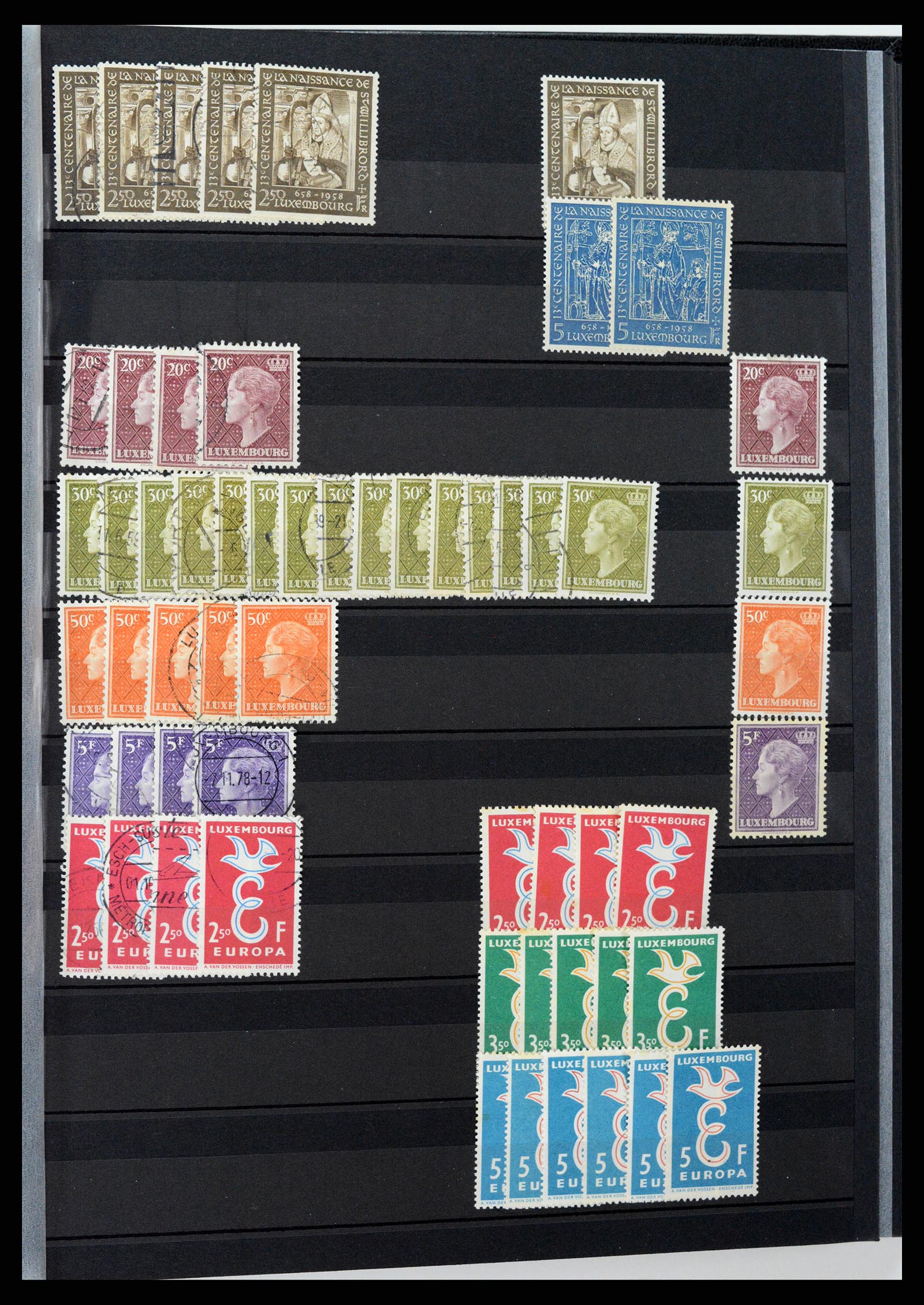37329 039 - Postzegelverzameling 37329 Luxemburg 1852-1999.