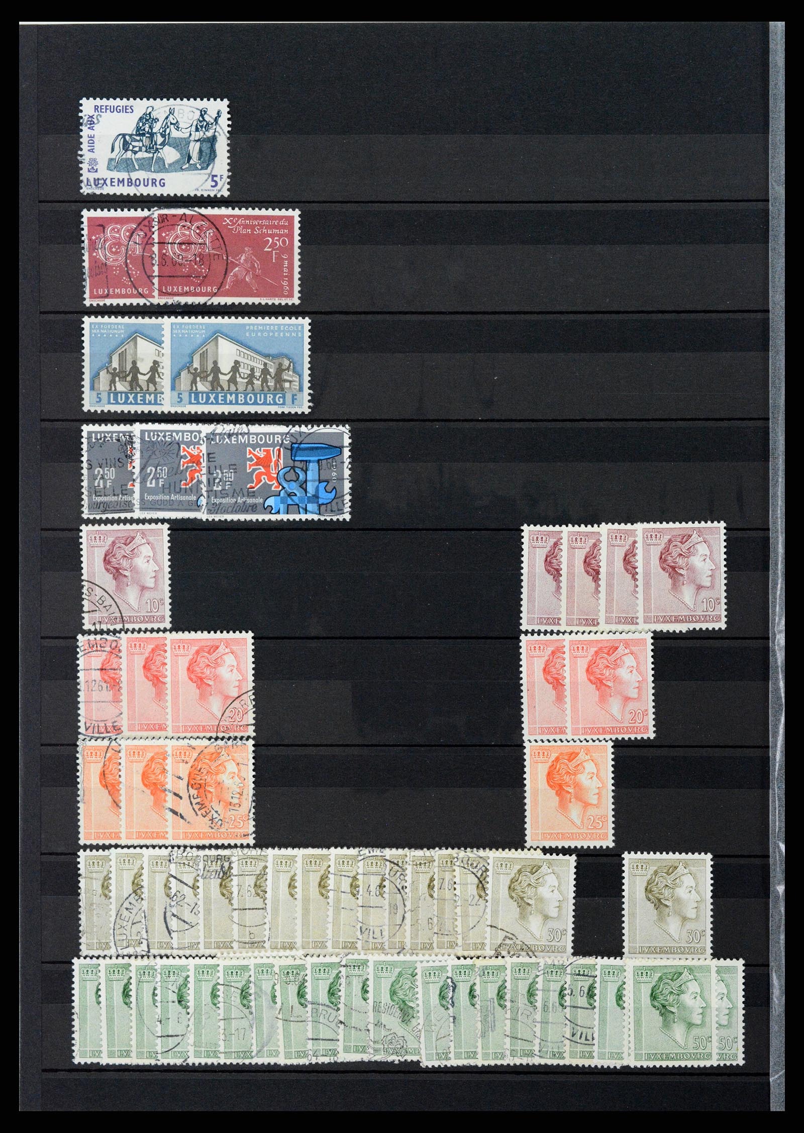 37329 042 - Postzegelverzameling 37329 Luxemburg 1852-1999.